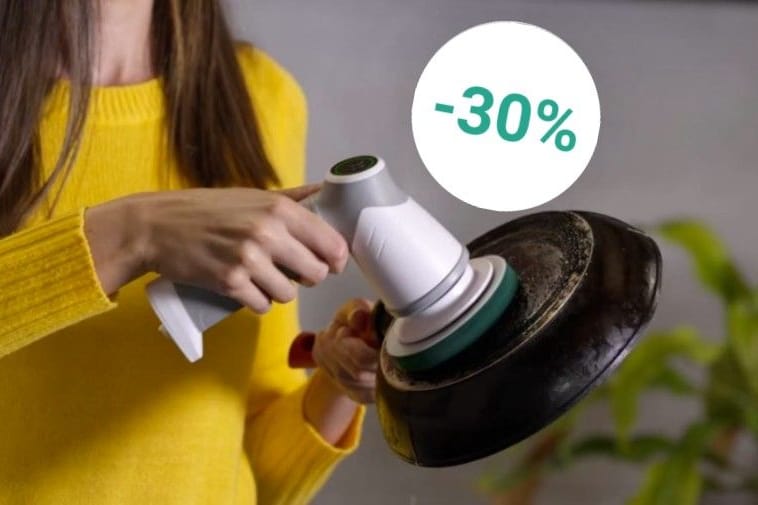 Putzen ohne Mühe: Bei Amazon gibt es diese akkubetriebene Reinigungsbürste für nur rund 24 Euro.