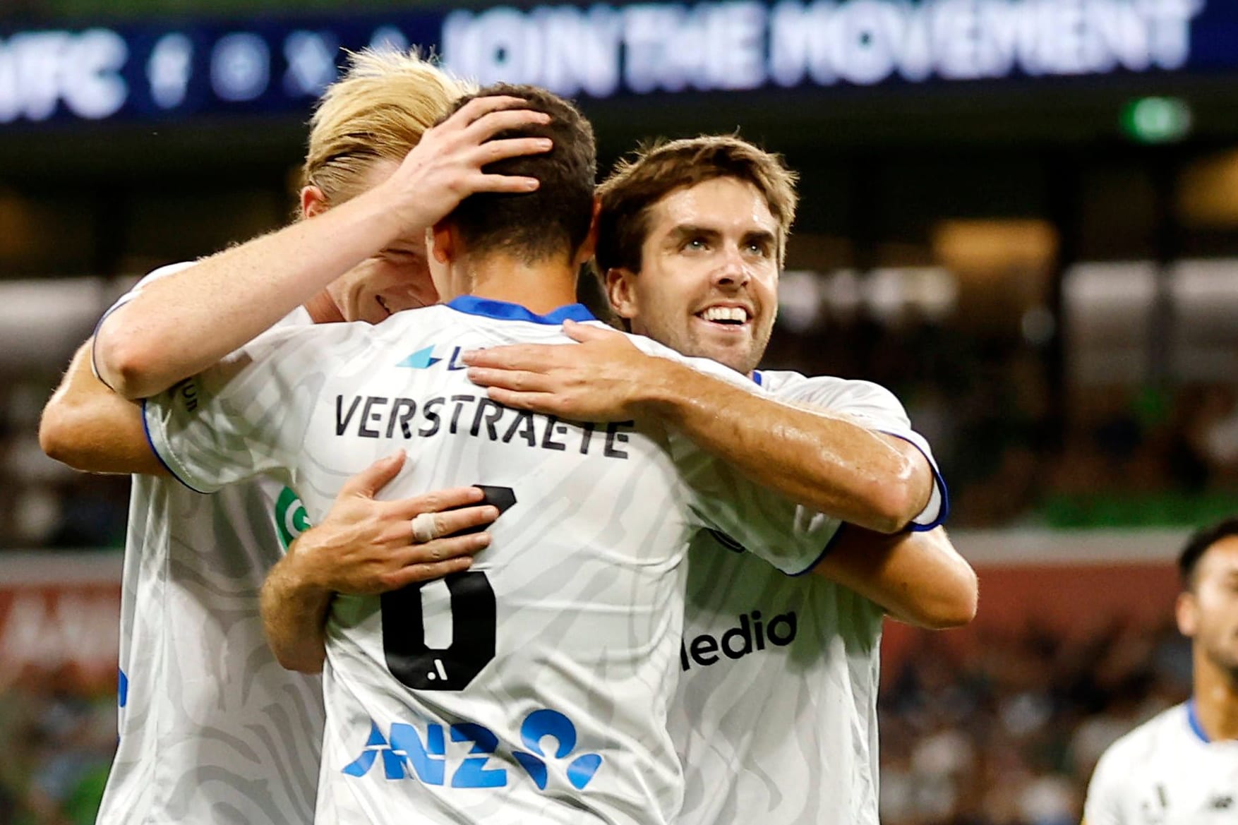 Auckland-Spieler jubeln: Die Neuseeländer wollen nun auch die großen Klubs ärgern.