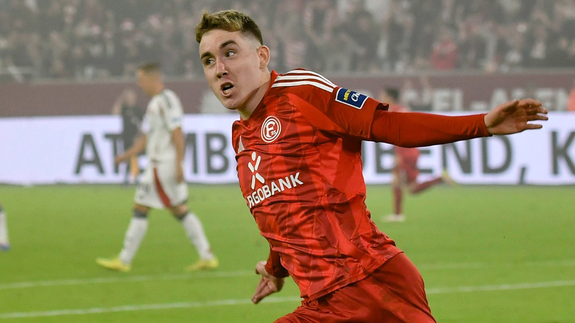 Kann nun emotional für den Erzrivalen jubeln: Düsseldorfs Ísak Jóhannesson schließt sich dem 1. FC Köln an.