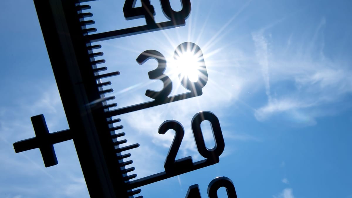 Wetterdienst misst bislang höchste Temperatur des Jahres