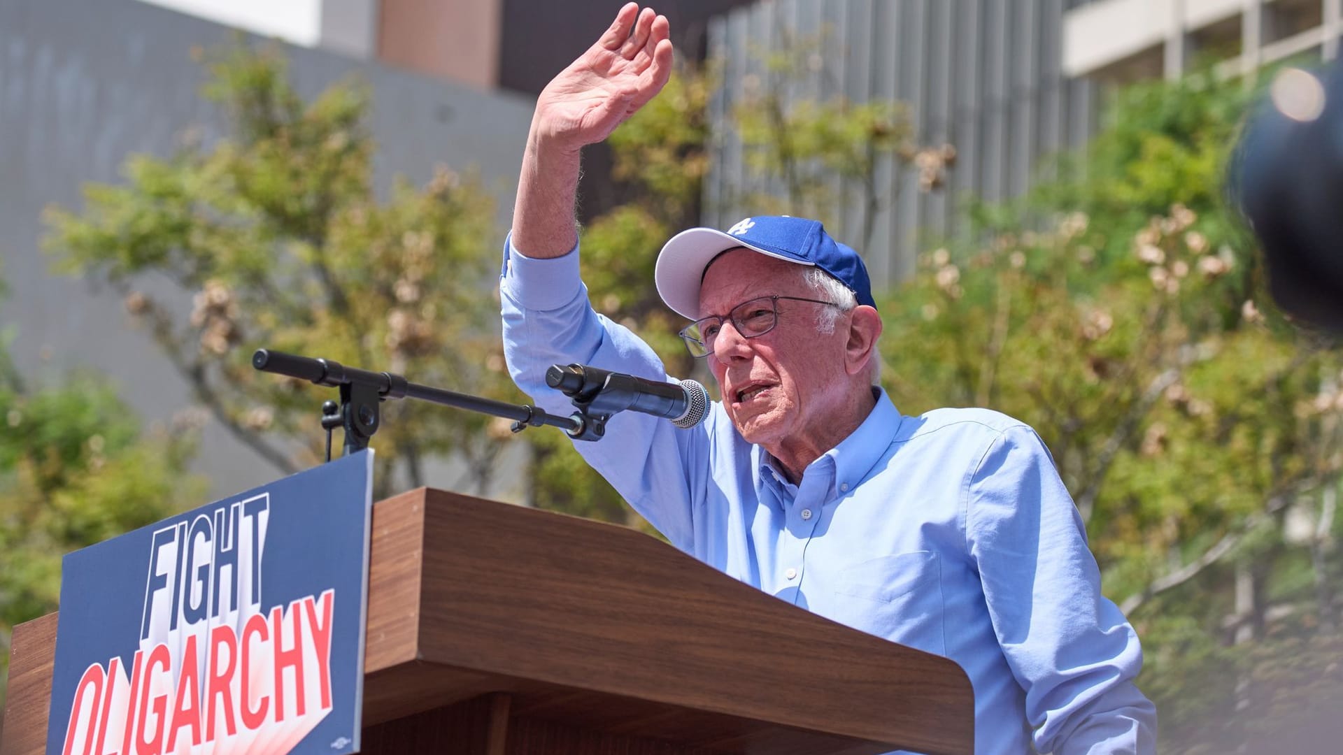 Demonstrationen gegen US-Präsident Trump - «Fighting Oligarchy»
