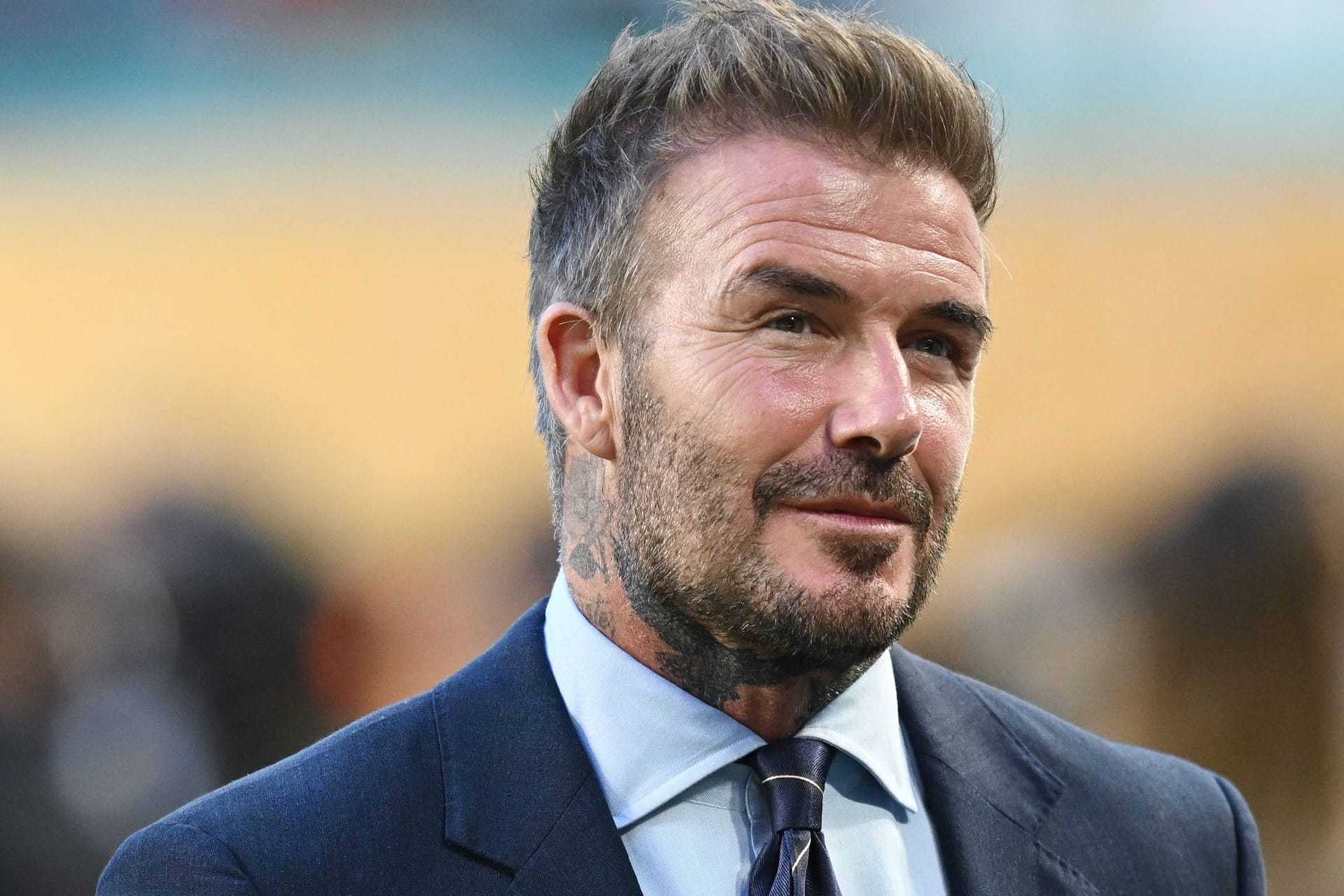 David Beckham: Er spielte früher unter anderem für Manchester United und Real Madrid.