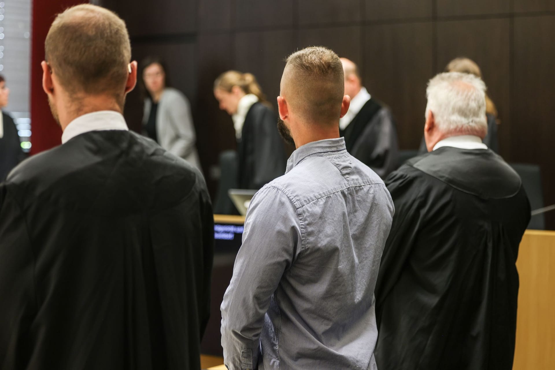 Prozess gegen einen Polizisten in Düsseldorf