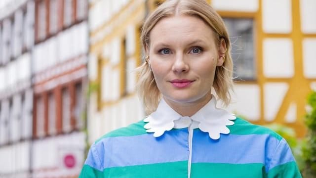 Rosalie Thomass in der Weißgerbergasse: Die gebürtige Münchnerin ermittelt künftig in den Krimis aus Franken.