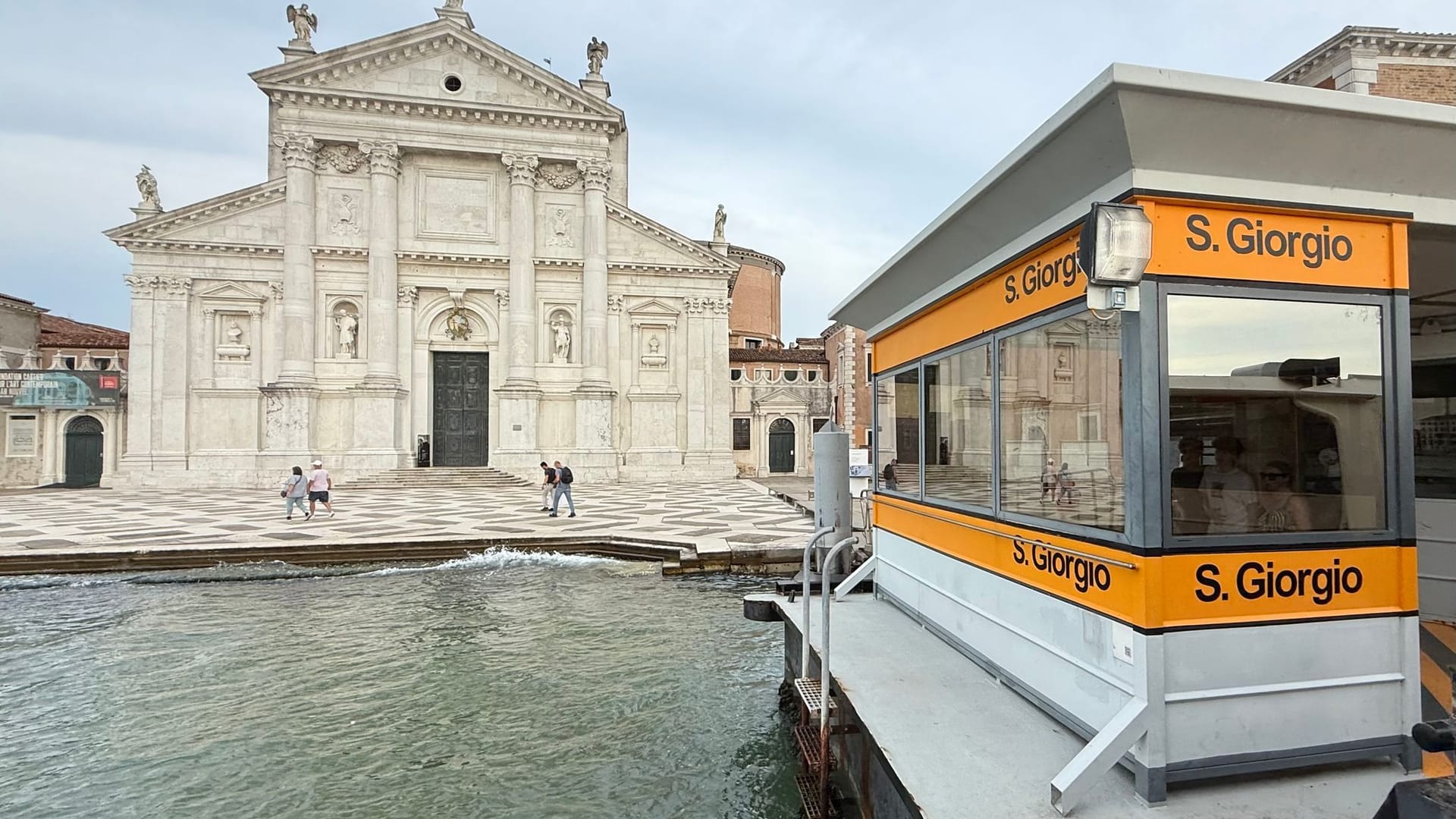 Auf der Insel San Giorgio soll die Trauung stattfinden.