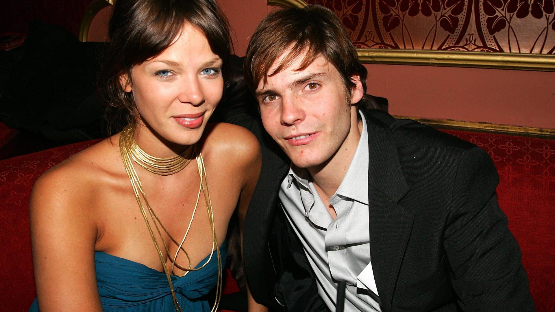 Jessica Schwarz und Daniel Brühl bei einer Berlinale-Aftershowparty im Februar 2006.