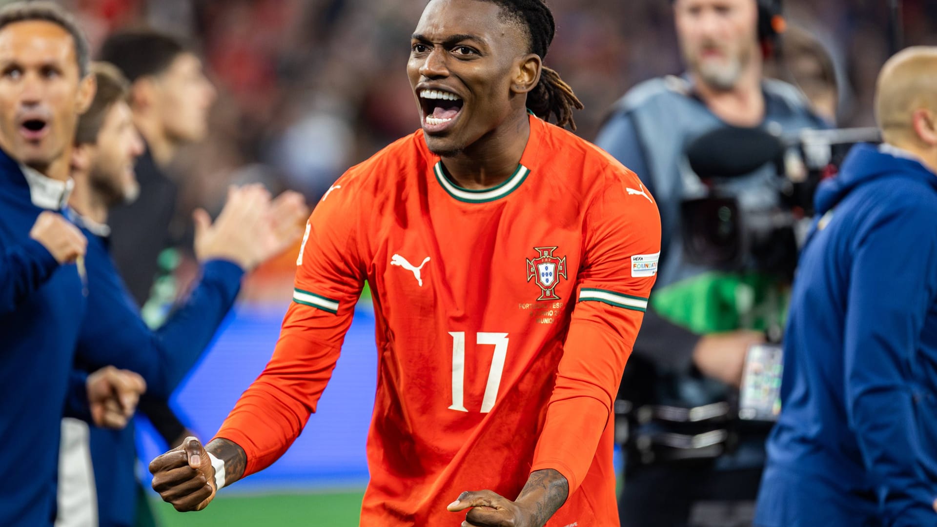 Rafael Leão: Erkam 2019 vom OSC Lille zum AC Mailand.