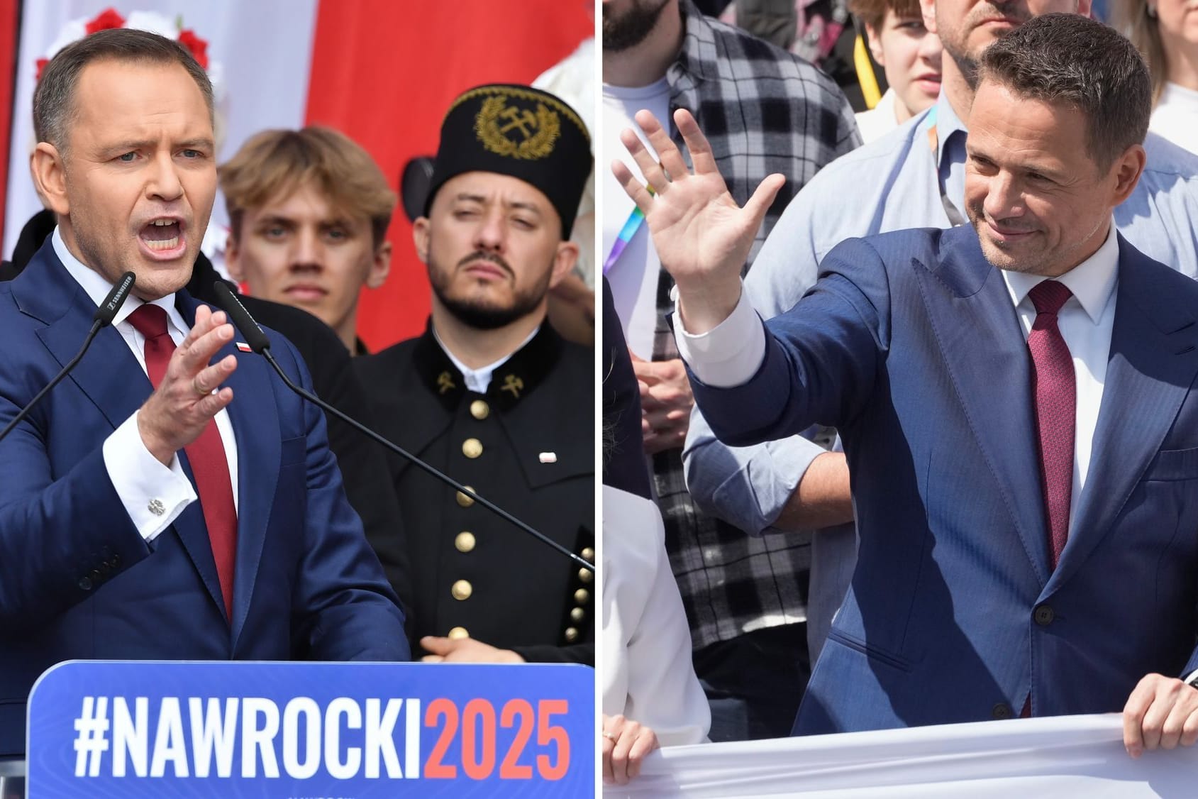 Vor der Präsidentenwahl in Polen - Nawrocki und Trzaskowski