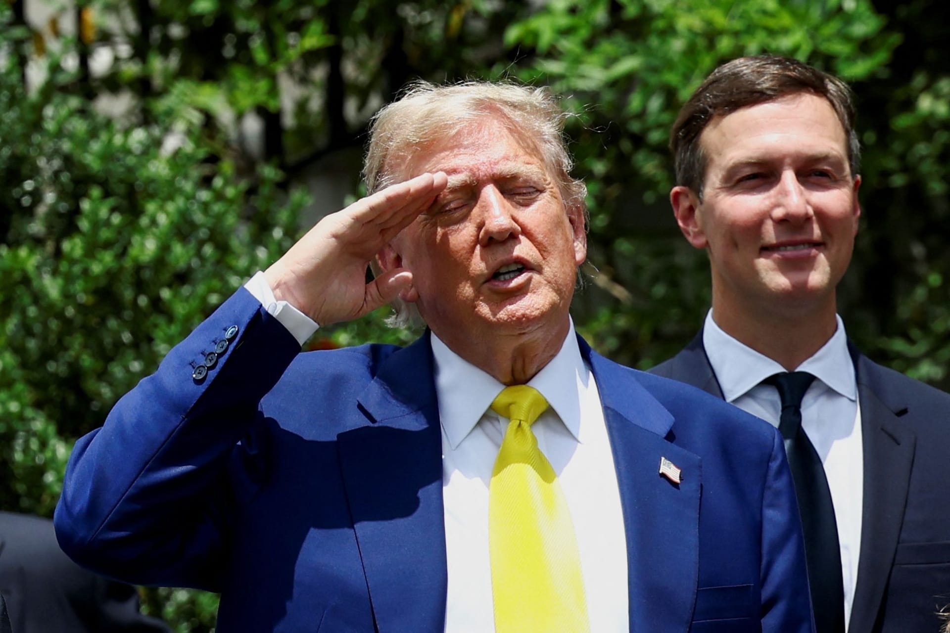 Donald Trump: Der US-Präsident entscheidet über ein mögliches Eingreifen der Amerikaner in Israels Krieg gegen den Iran.