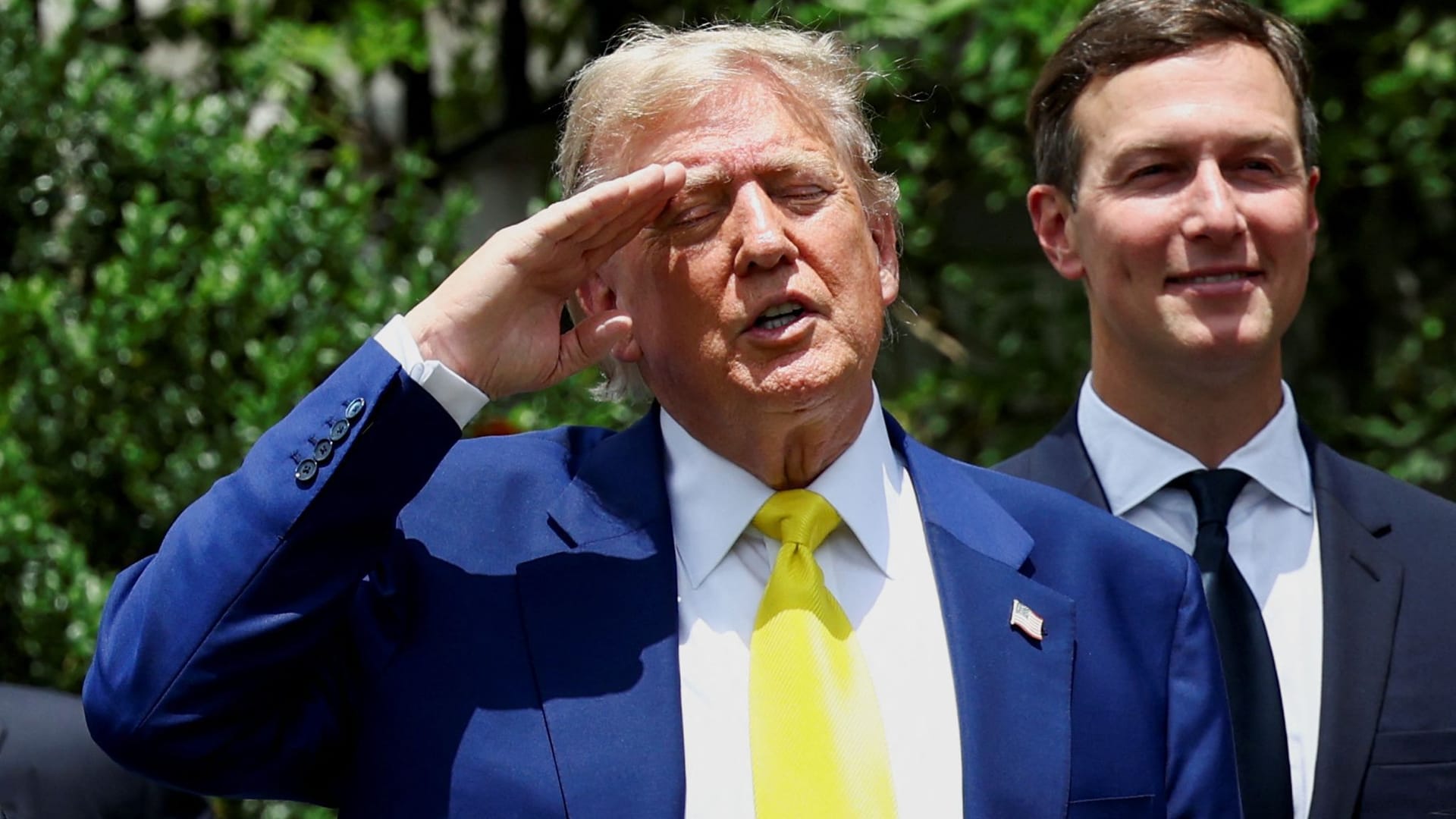 Donald Trump: Der US-Präsident entscheidet über ein mögliches Eingreifen der Amerikaner in Israels Krieg gegen den Iran.