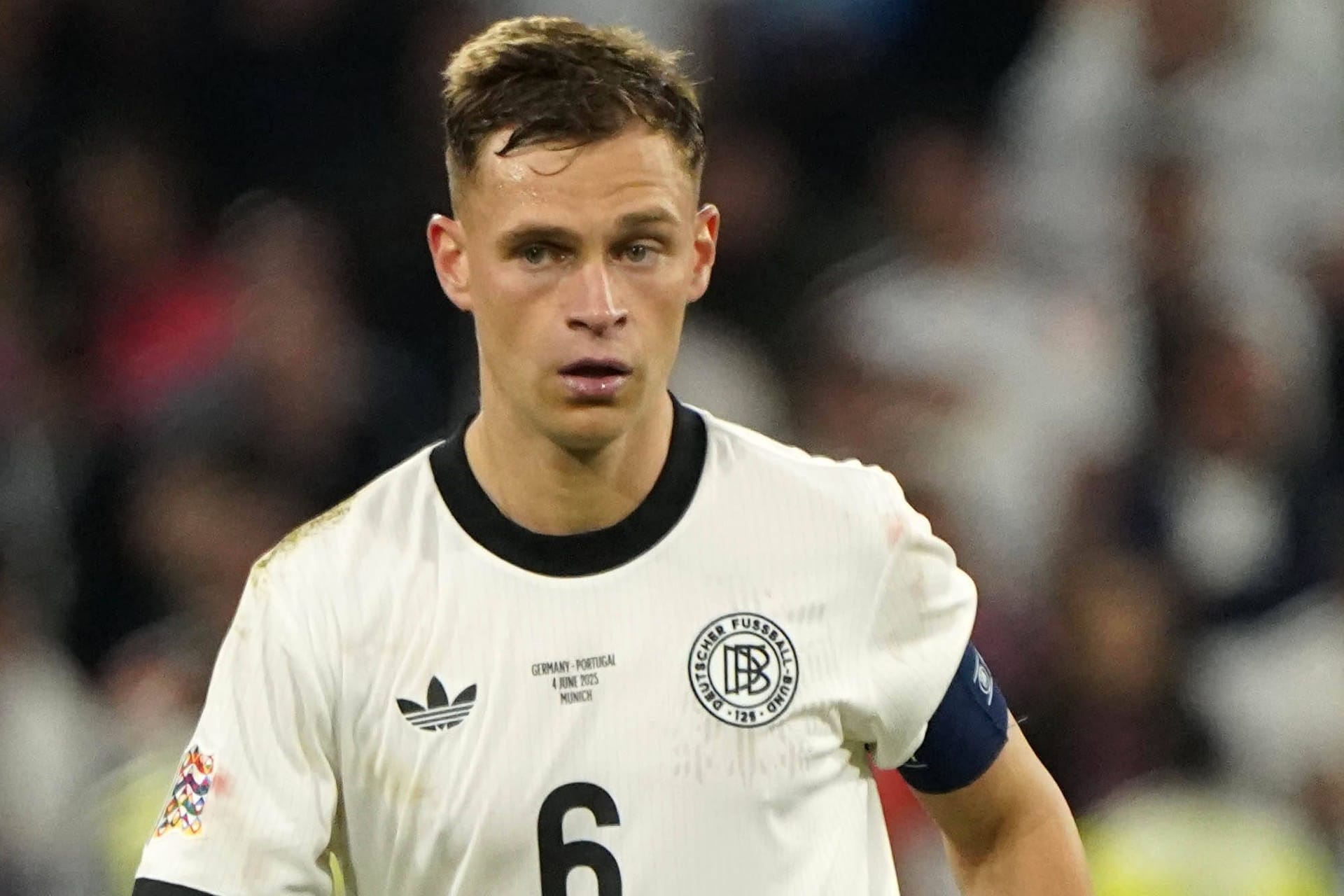 Joshua Kimmich: Er hat die Kapitänsbinde übernommen.