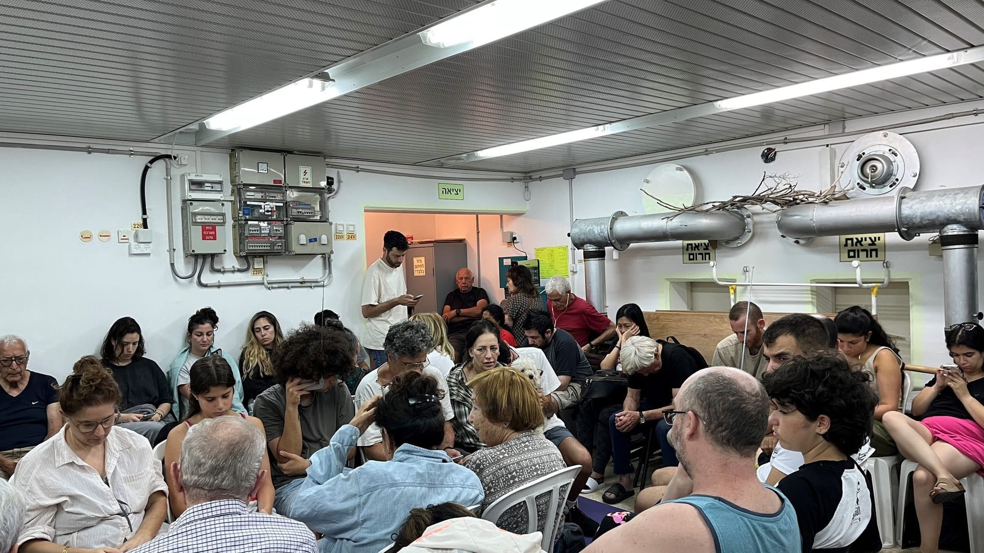 Nahostkonflikt - Tel Aviv - Luftschutzbunker