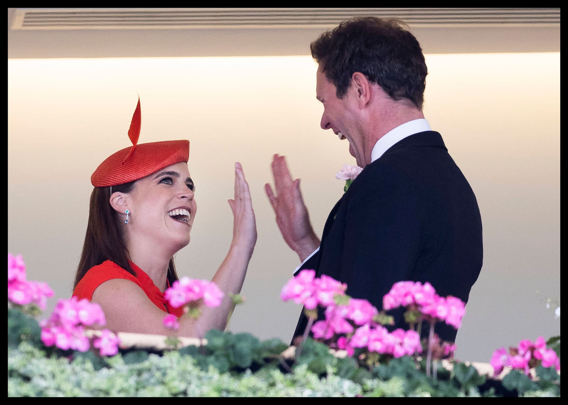 Jack Brooksbank und Prinzessin Eugenie in Ascot