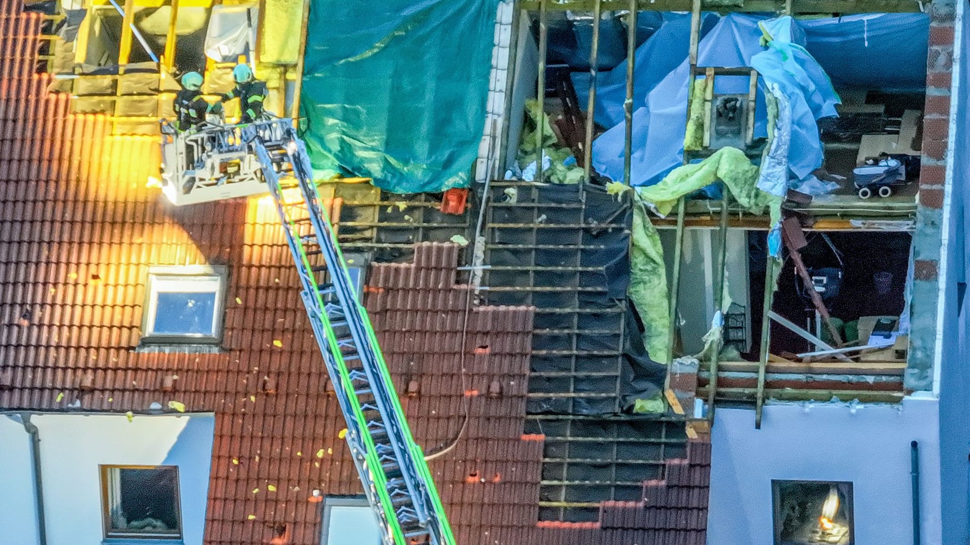 Nach dem Unwetter in Baden-Württemberg - Donaustetten Nach dem Unwetter in Baden-Württemberg - Donaustetten