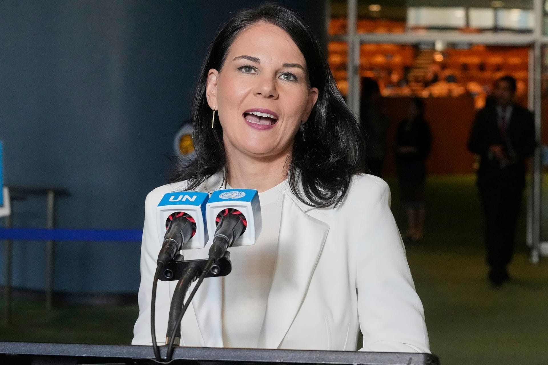 Annalena Baerbock kümmert sich nun ums Protokoll.