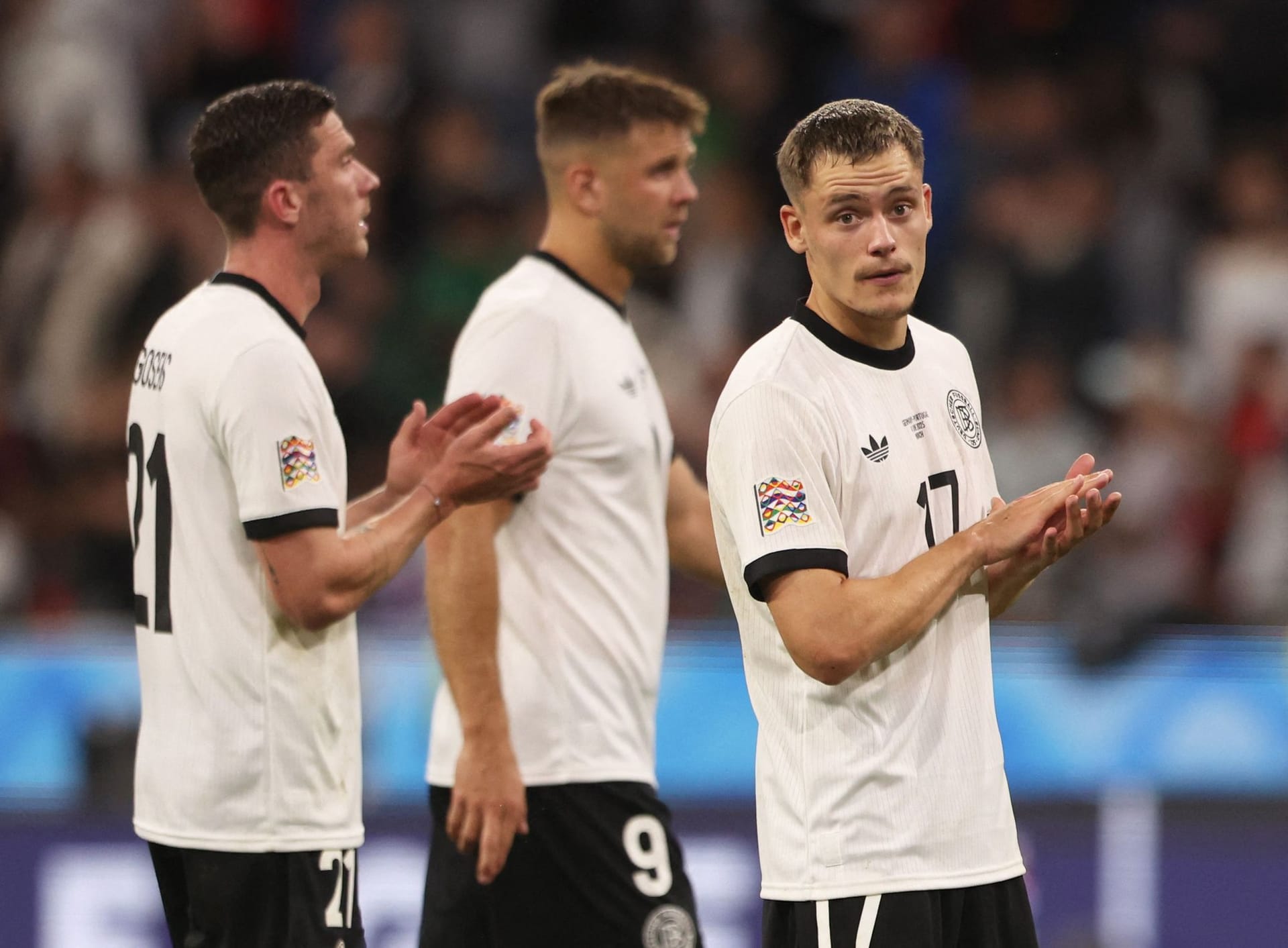 Die deutsche Nationalelf verliert das Halbfinale der Nations League gegen Portugal mit 1:2. Ein Bayern-Neuzugang steht dabei komplett neben sich und bekommt dafür Note 5. Die Einzelkritik. Die deutsche Nationalelf verliert das Halbfinale der Nations League gegen Portugal mit 1:2. Ein Bayern-Neuzugang steht dabei komplett neben sich und bekommt dafür Note 5. Die Einzelkritik.