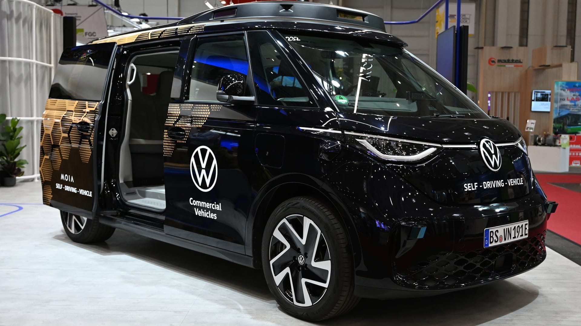 Vorstellung des autonomen Volkswagen ID.Buzz AD Vorstellung des autonomen Volkswagen ID.Buzz AD