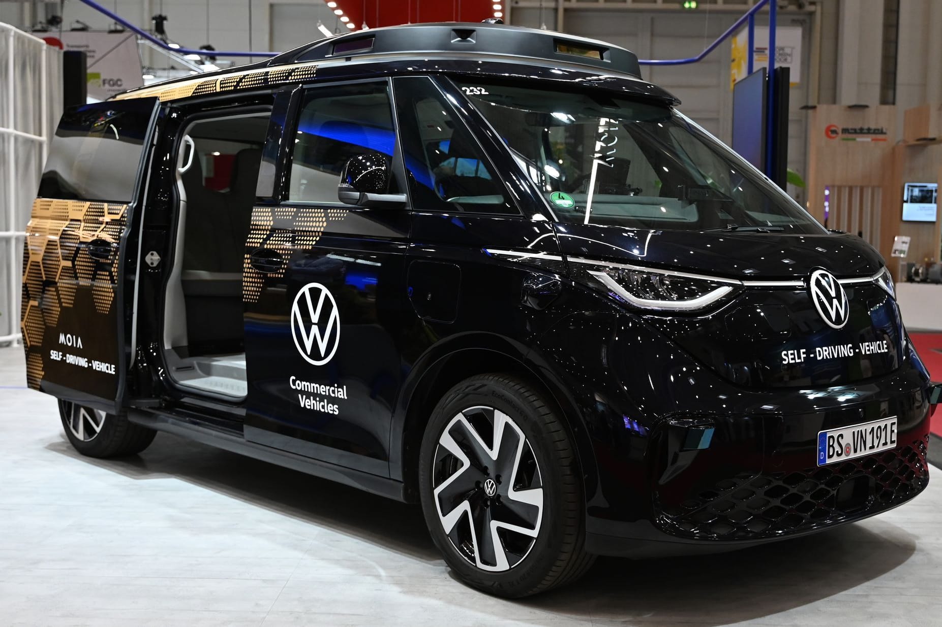Vorstellung des autonomen Volkswagen ID.Buzz AD Vorstellung des autonomen Volkswagen ID.Buzz AD