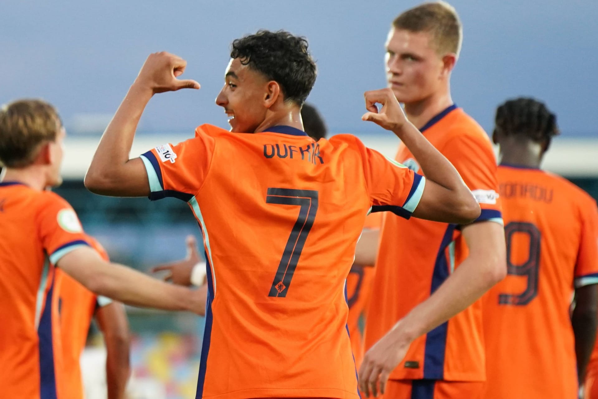 Auch er traf gegen die deutsche U19: Ayoub Oufkir trugt zum Sieg der Niederlande bei.