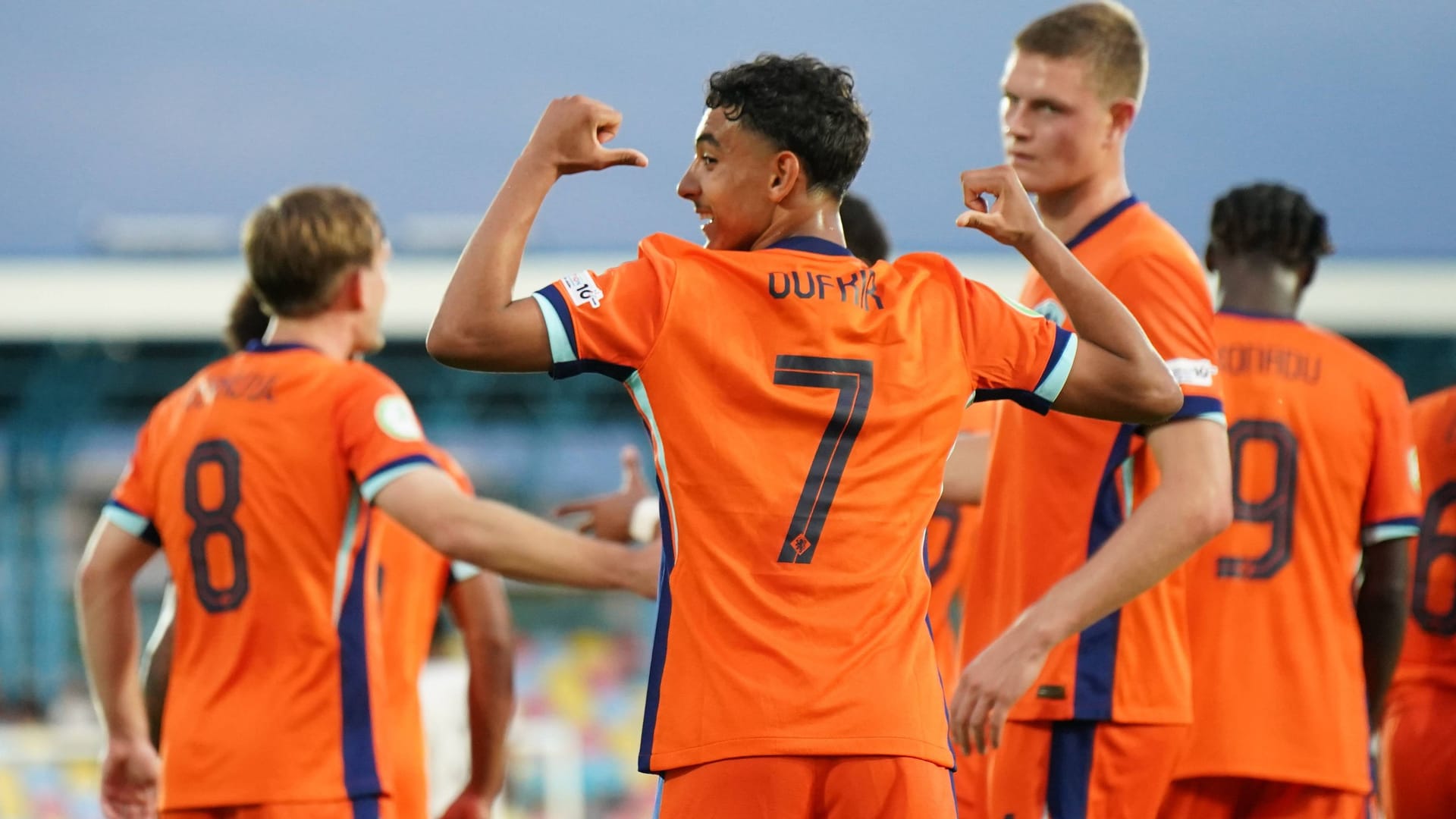 Auch er traf gegen die deutsche U19: Ayoub Oufkir trugt zum Sieg der Niederlande bei.