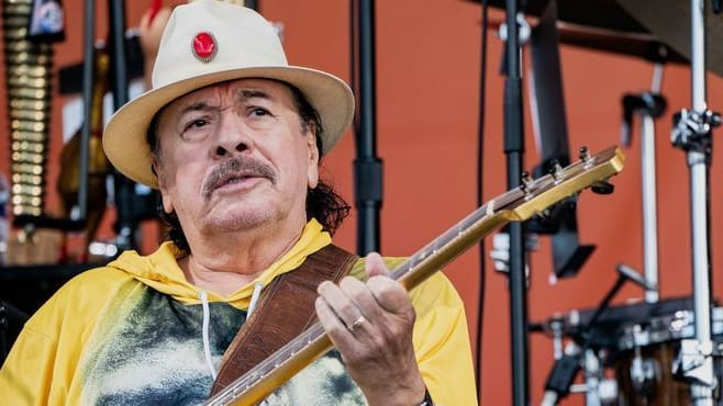 Carlos Santana: Der Musiker hat große Pläne.