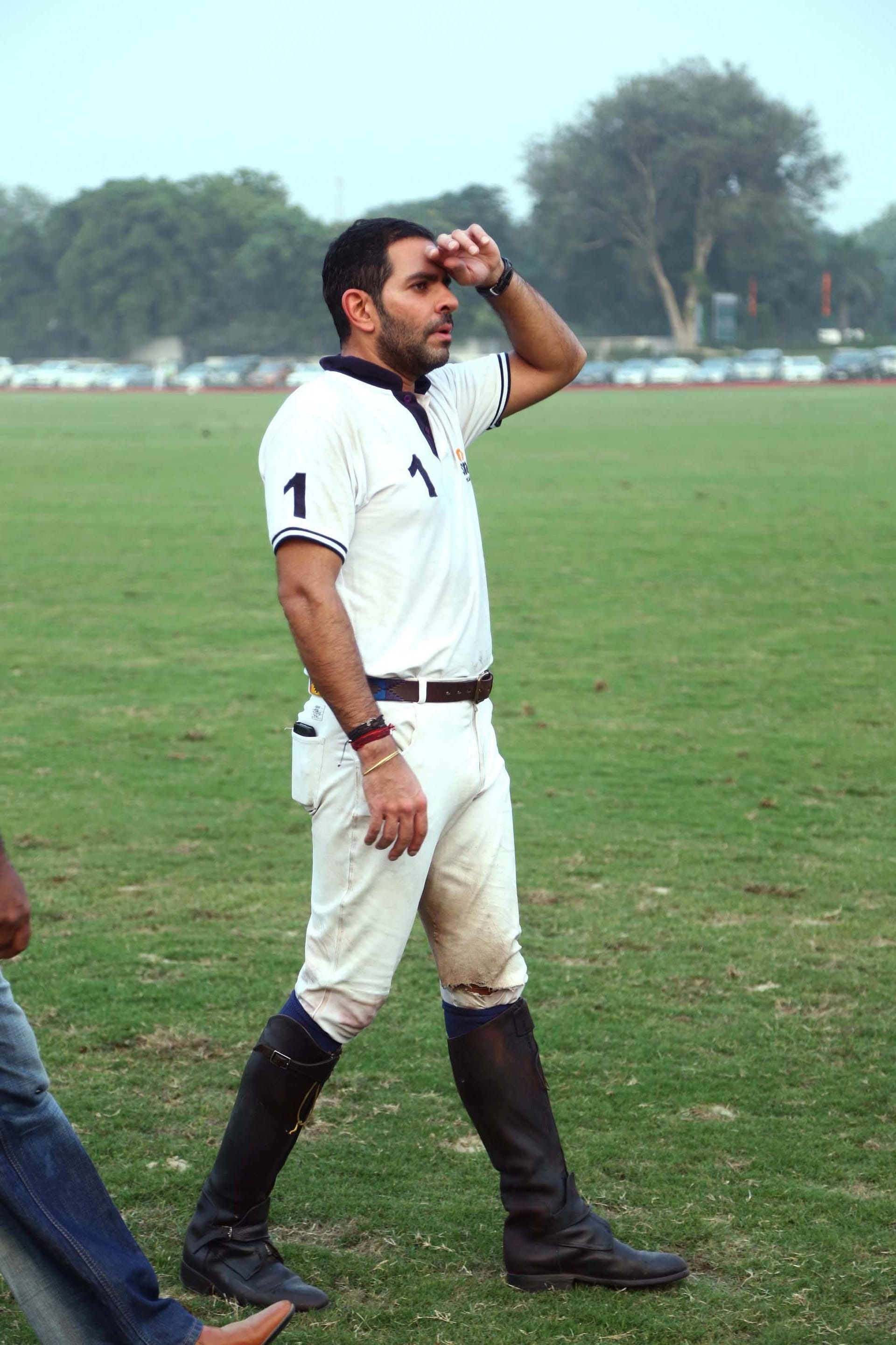 Sunjay Kapur 2014 beim Bhopal Pataudi Polo Cup in Neu-Delhi.