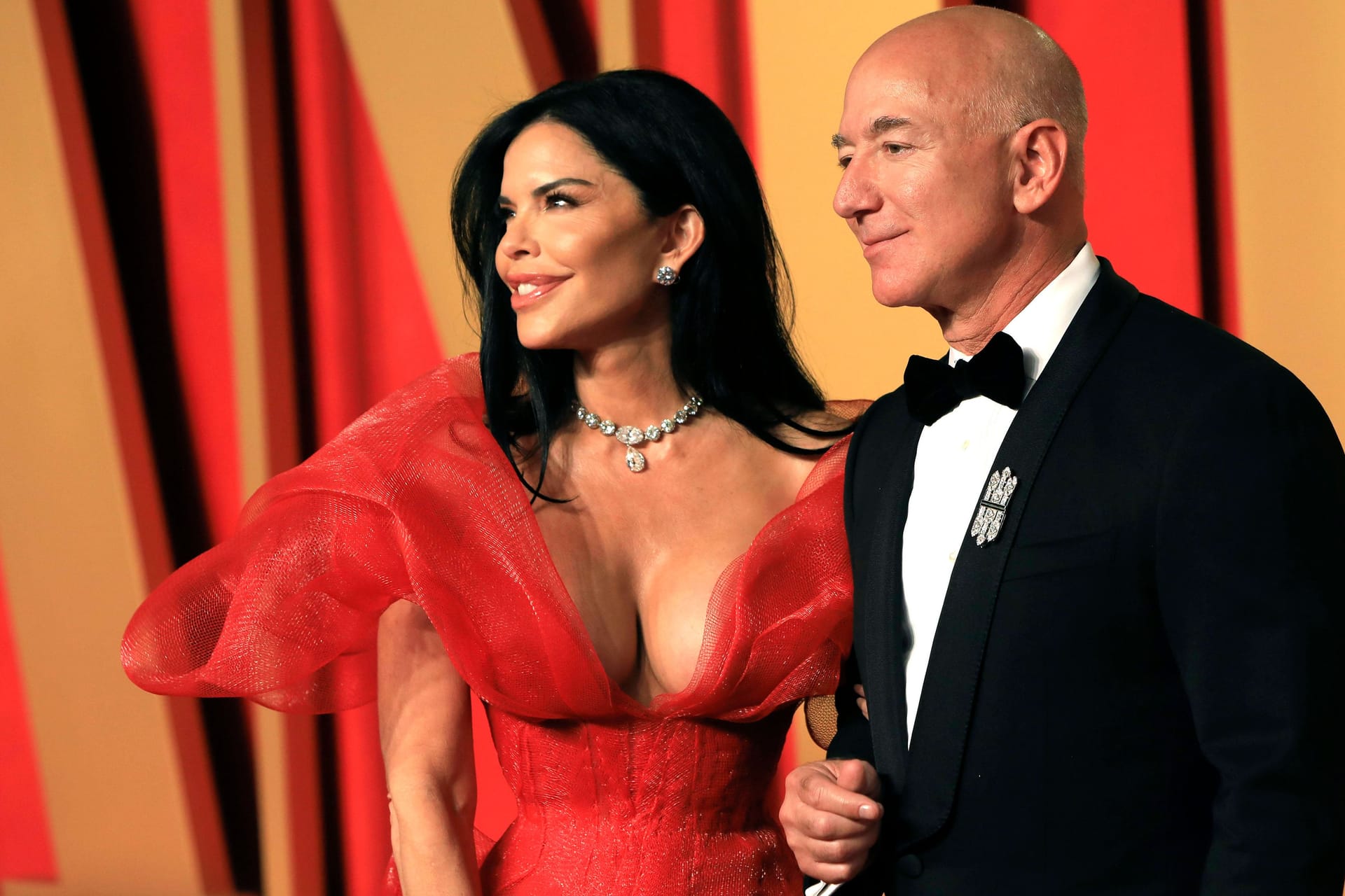 Lauren Sánchez und Jeff Bezos: Jetzt wird ihre Hochzeit von Scharfschützen überwacht.