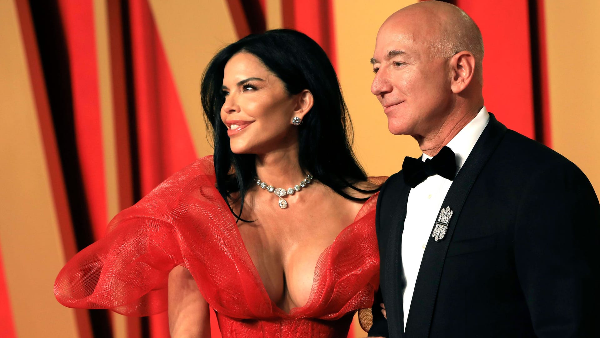 Lauren Sánchez und Jeff Bezos: Jetzt wird ihre Hochzeit von Scharfschützen überwacht.