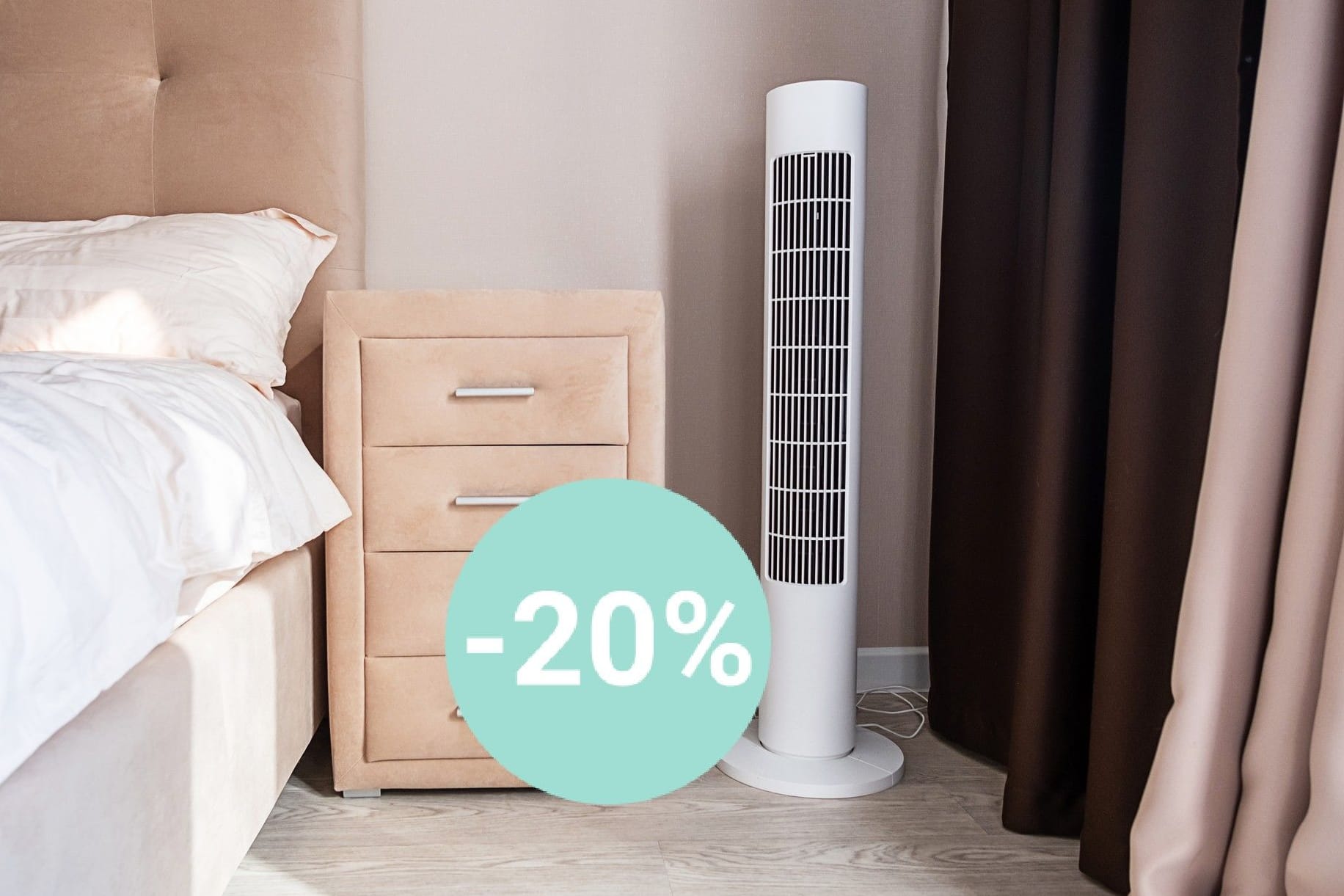 Ventilator im Angebot: Bei Amazon ergattern Sie einen leisen Turmventilator von Levoit im Blitzangebot. (Symbolbild)