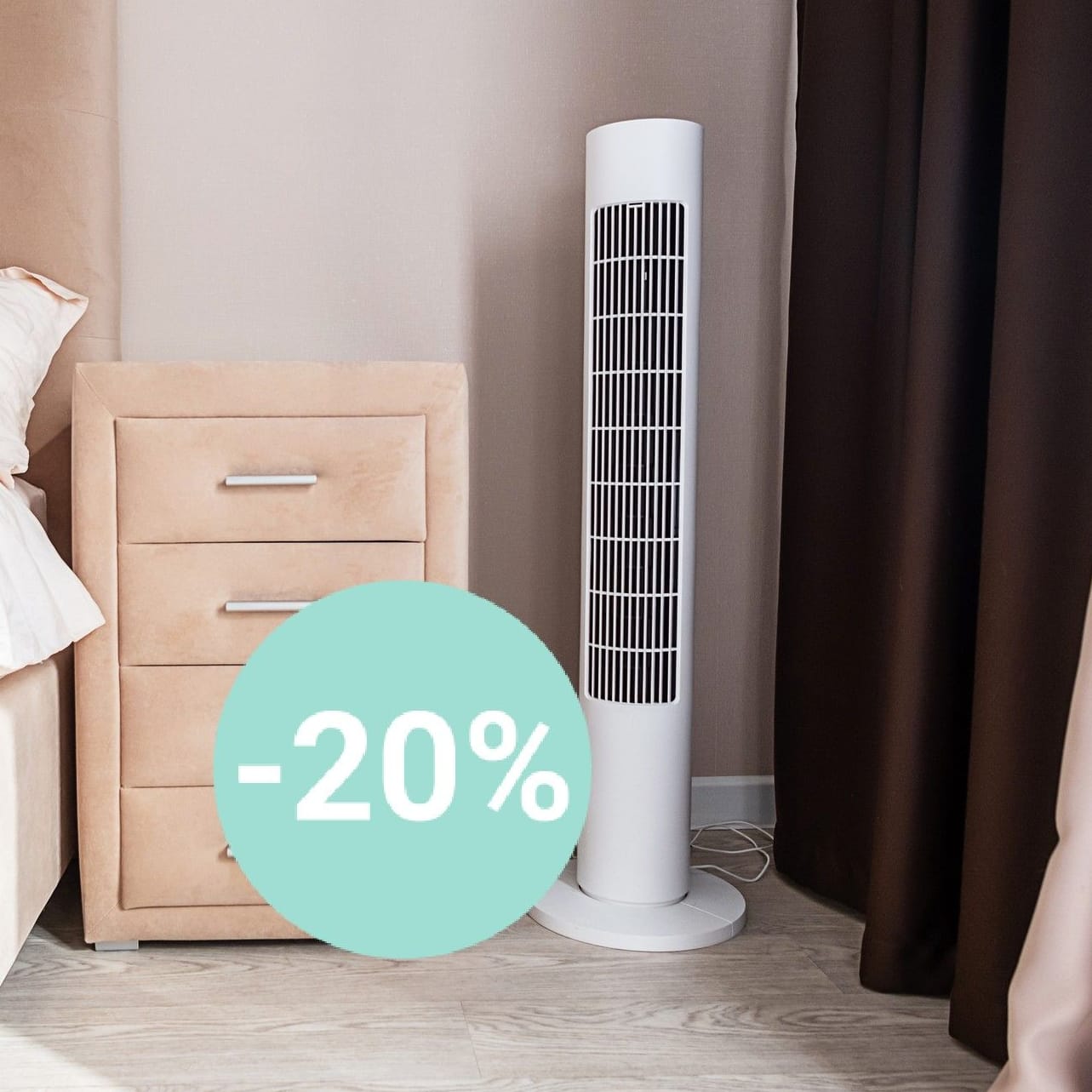 Ventilator im Angebot: Bei Amazon ergattern Sie einen leisen Turmventilator von Levoit im Blitzangebot. (Symbolbild)