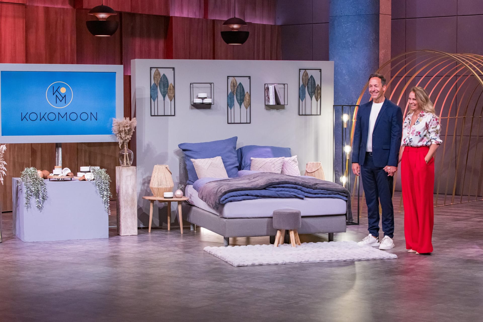 Nathalie Sorondo-Gooden und Stefan Arens stellten bei "Die Höhle der Löwen" ihr Gleitgel vor.