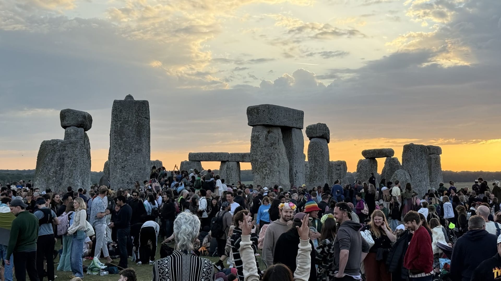 Kalendarischer Sommeranfang - Sonnenwende in Stonehenge