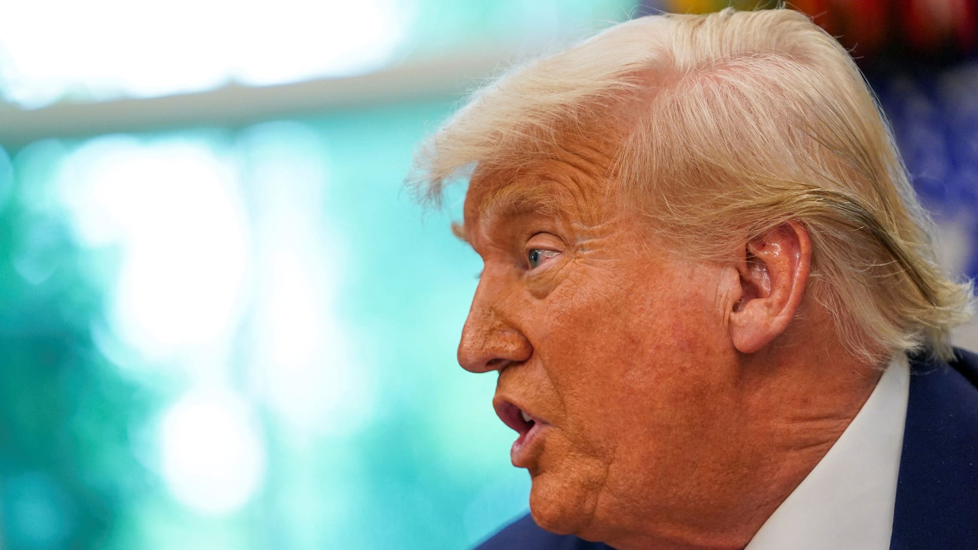 US-Präsident Donald Trump im Oval Office: erster Empfang für Friedrich Merz. US-Präsident Donald Trump im Oval Office: erster Empfang für Friedrich Merz.