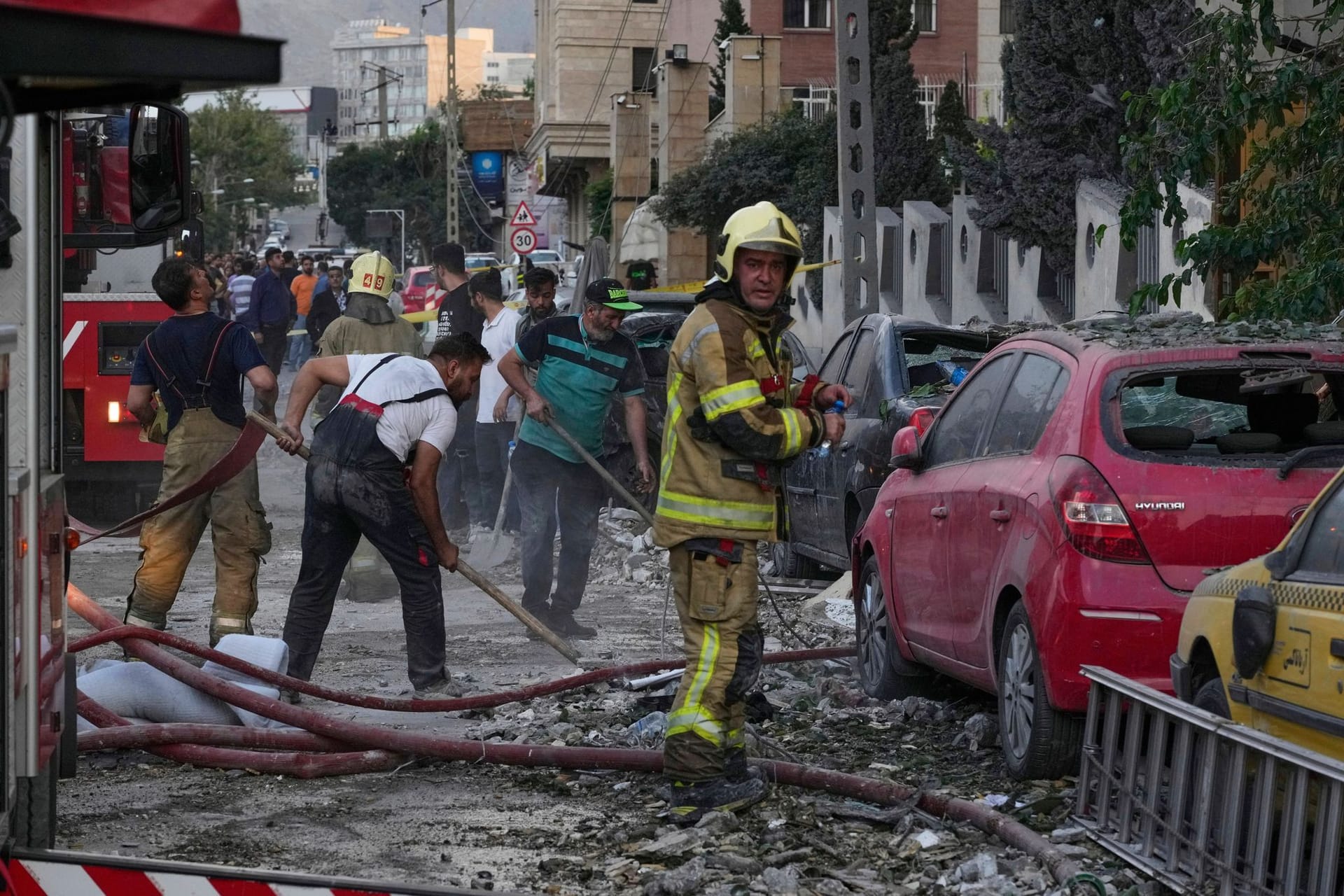 Nach einem Angriff Israels in Irans Hauptstadt Teheran: Der israelische Geheimdienst Mossad führte in dem Land eine Geheimoperation durch.