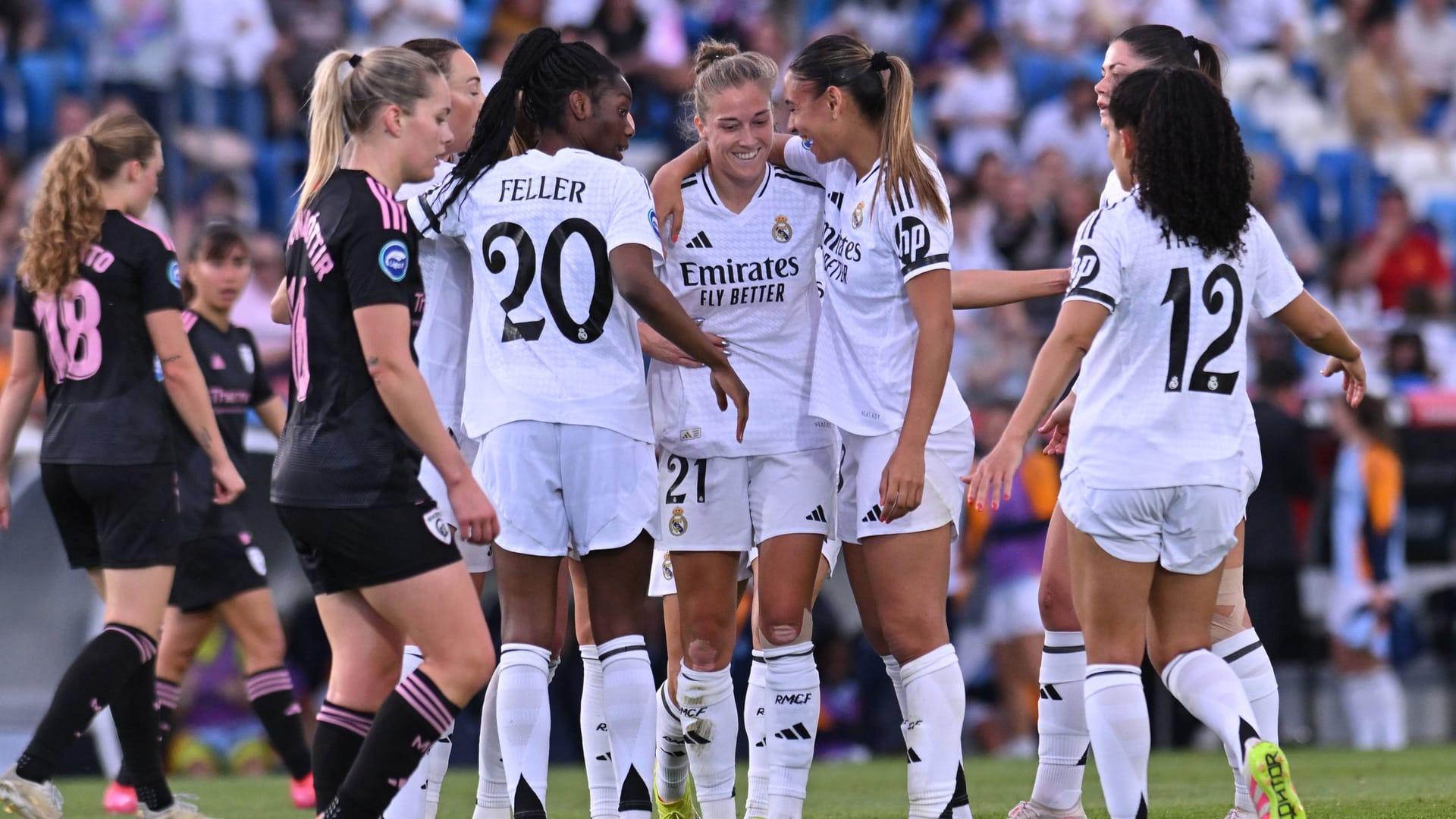 Die Frauen von Real Madrid (Archivbild): Für ein Testspiel kommen sie in die Alte Försterei. Die Frauen von Real Madrid (Archivbild): Für ein Testspiel kommen sie in die Alte Försterei.