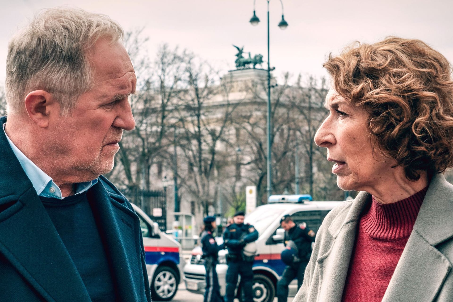 Moritz Eisner (Harald Krassnitzer) und Bibi Fellner (Adele Neuhauser): Die Wiener Kommissare sind bei Zuschauern beliebt.