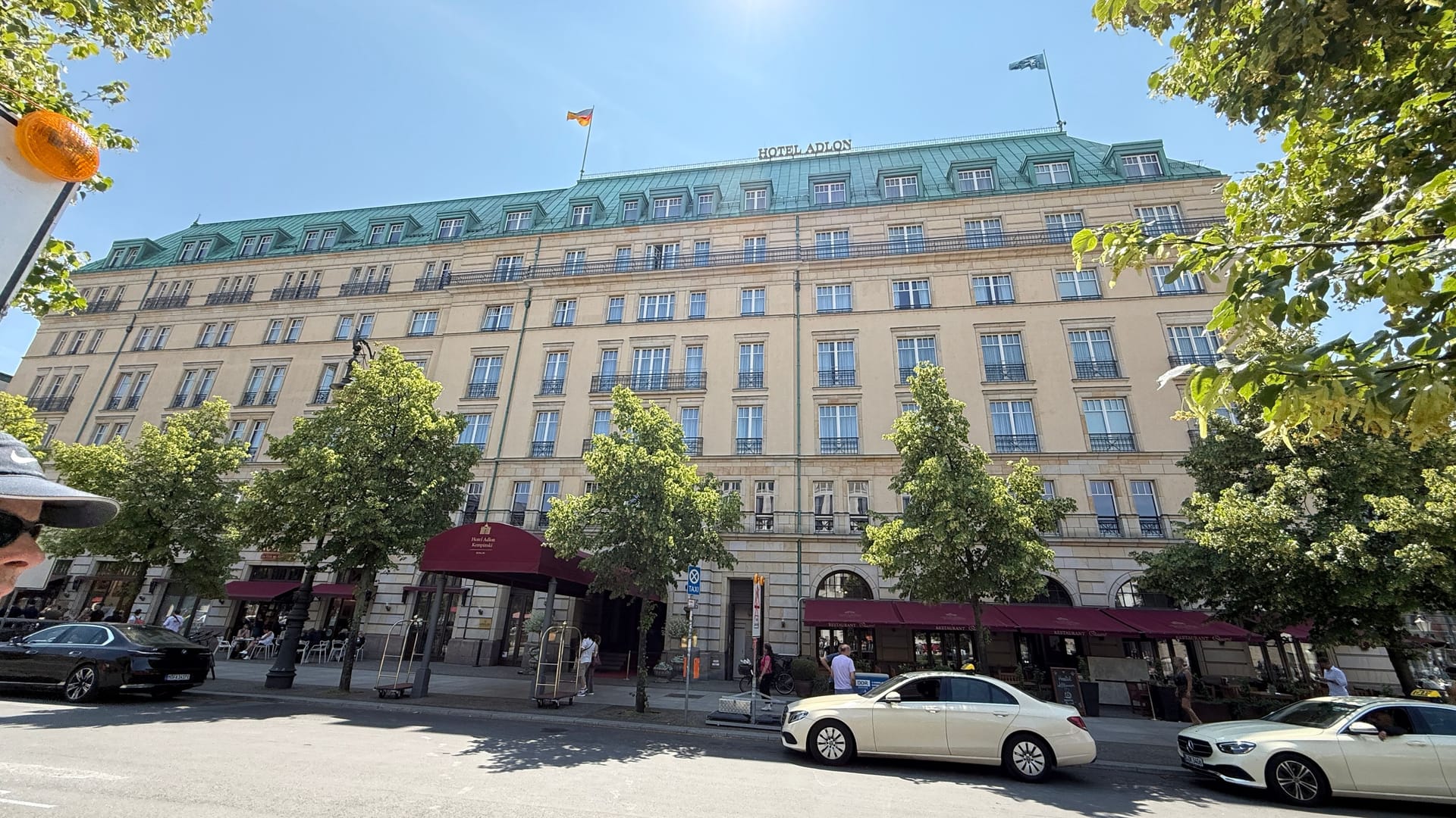 Das Adlon-Hotel in Berlin am Pariser Platz
