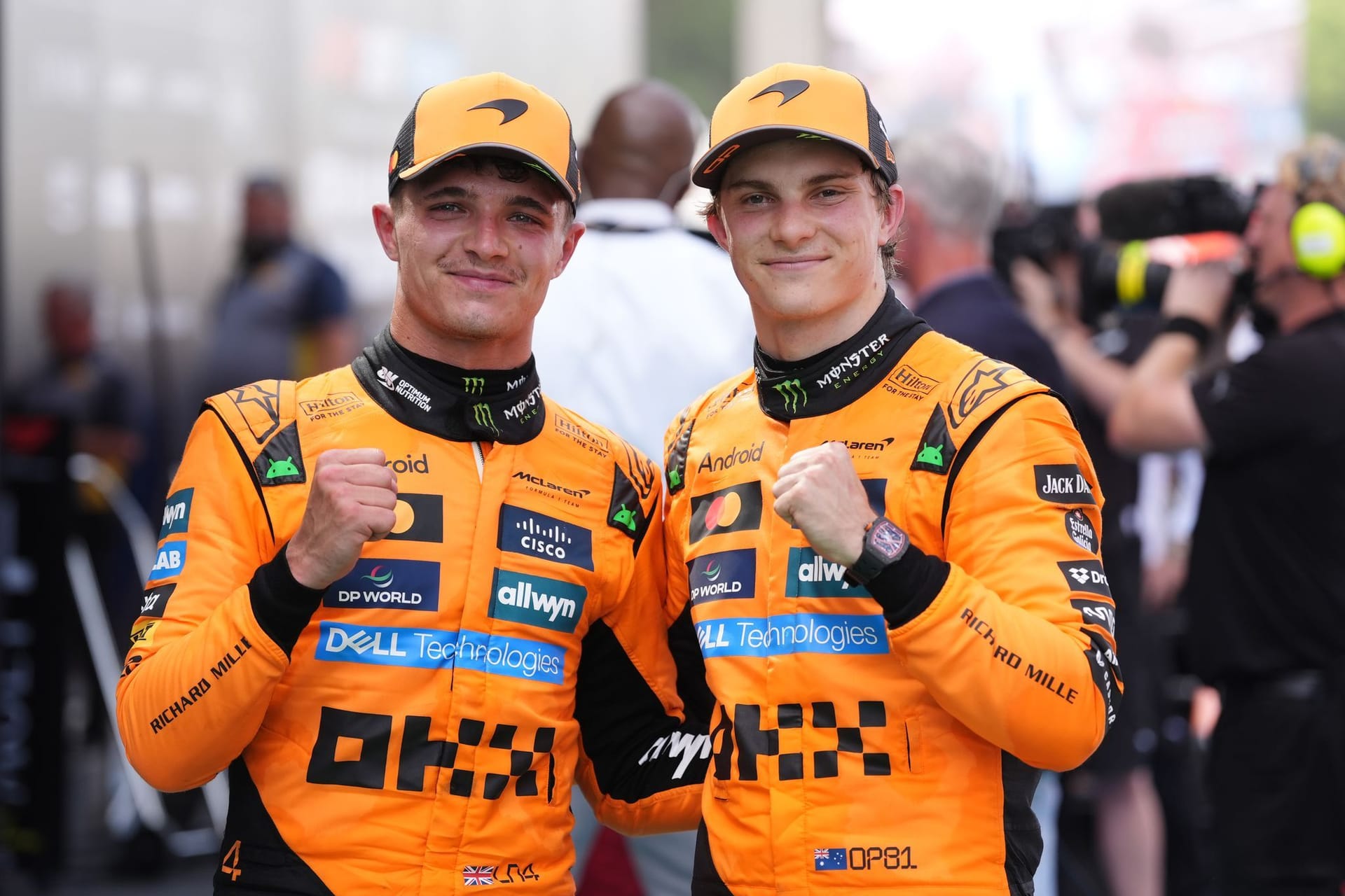 Lando Norris und Oscar Piastri
