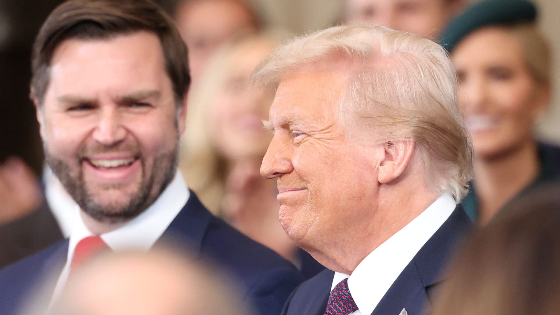 Donald Trump mit JD Vance: Der US-Präsident lebt von Streit und Fehden, sagt Historiker Quinn Slobodian.