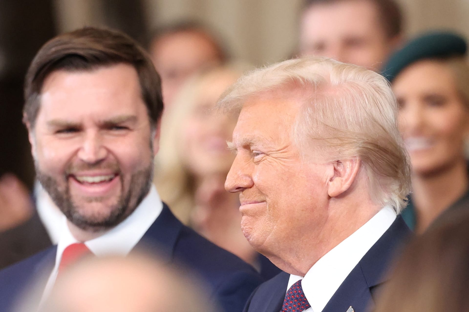 Donald Trump mit JD Vance: Der US-Präsident lebt von Streit und Fehden, sagt Historiker Quinn Slobodian.