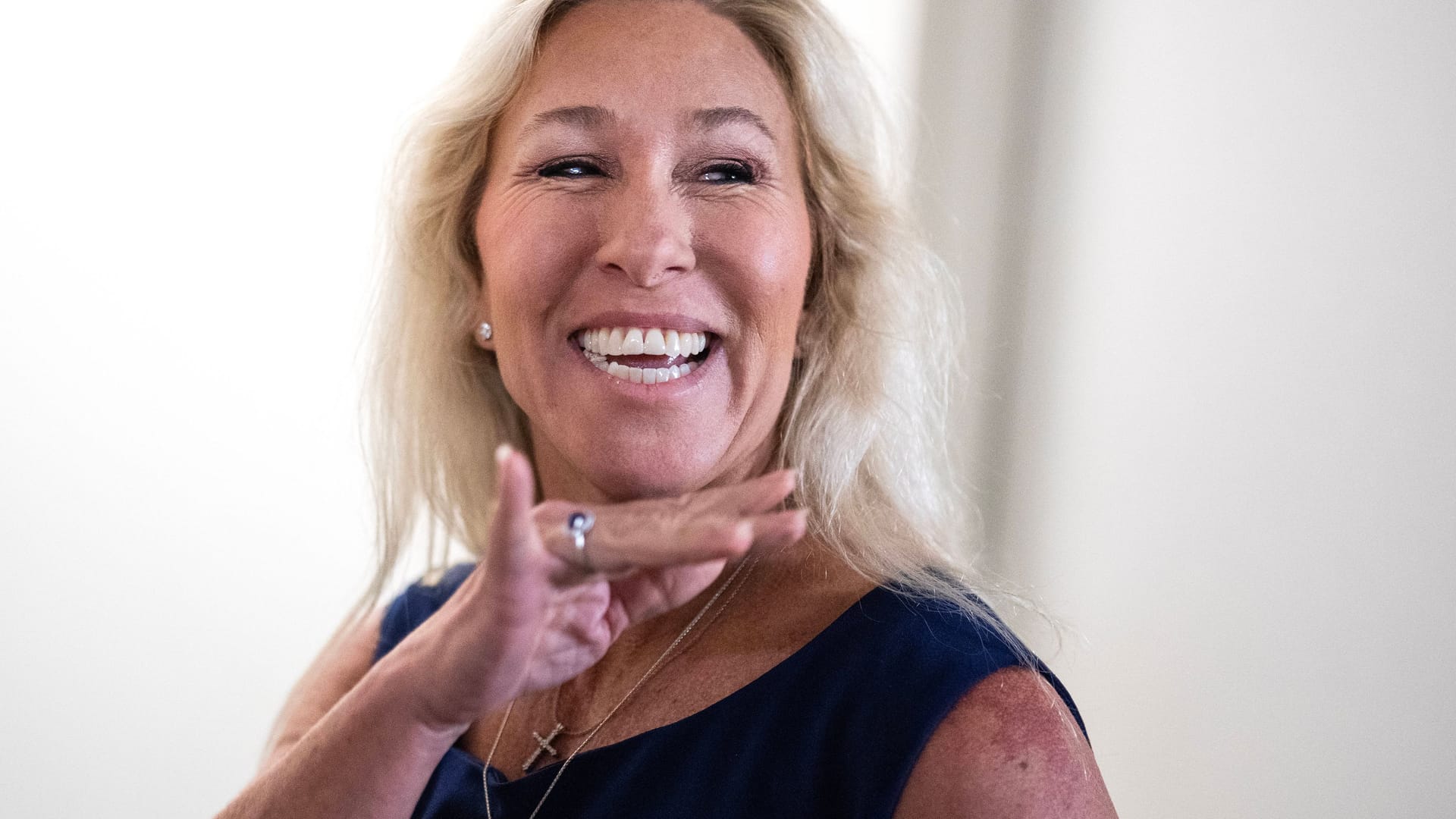 Marjorie Taylor Greene ist eine glühende Anhängerin der MAGA-Bewegung.