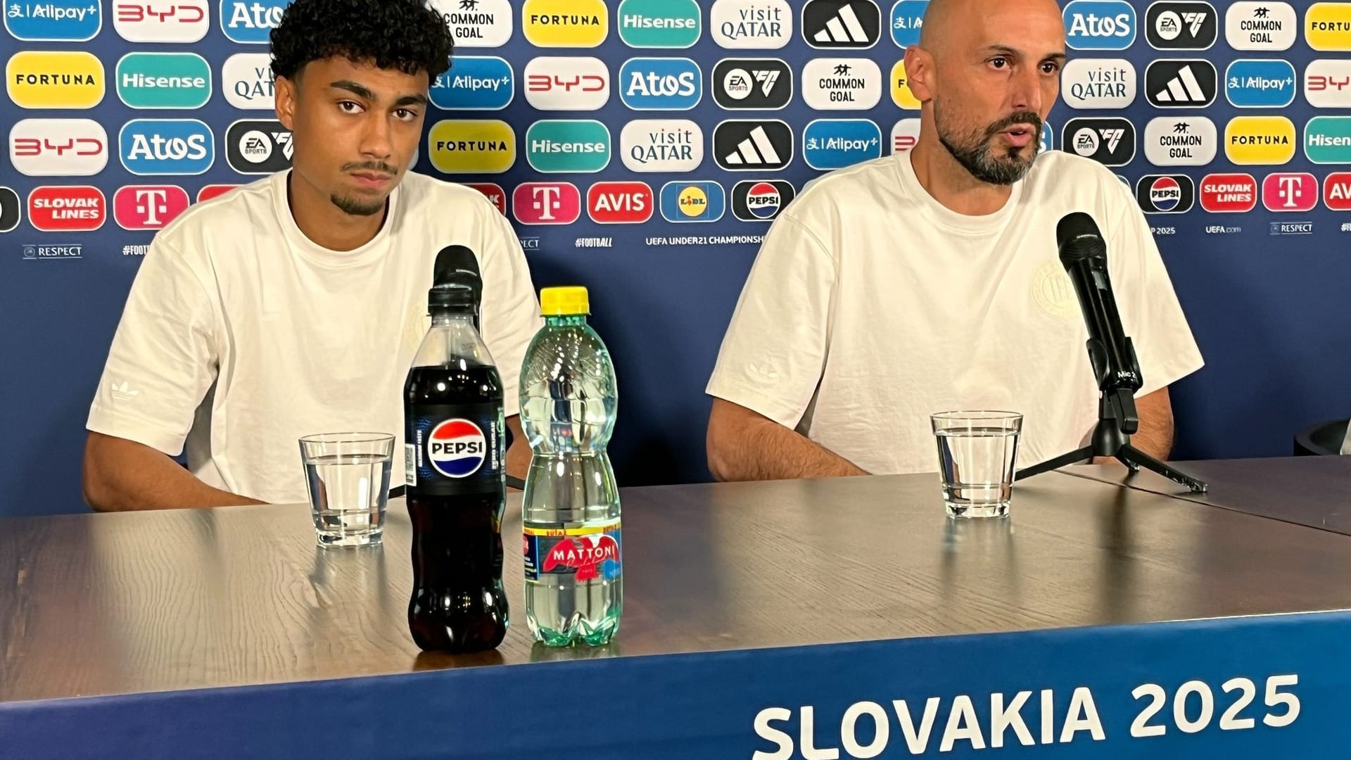 Abschluss-PK vor dem U21-Viertelfinale des deutschen Teams Abschluss-PK vor dem U21-Viertelfinale des deutschen Teams