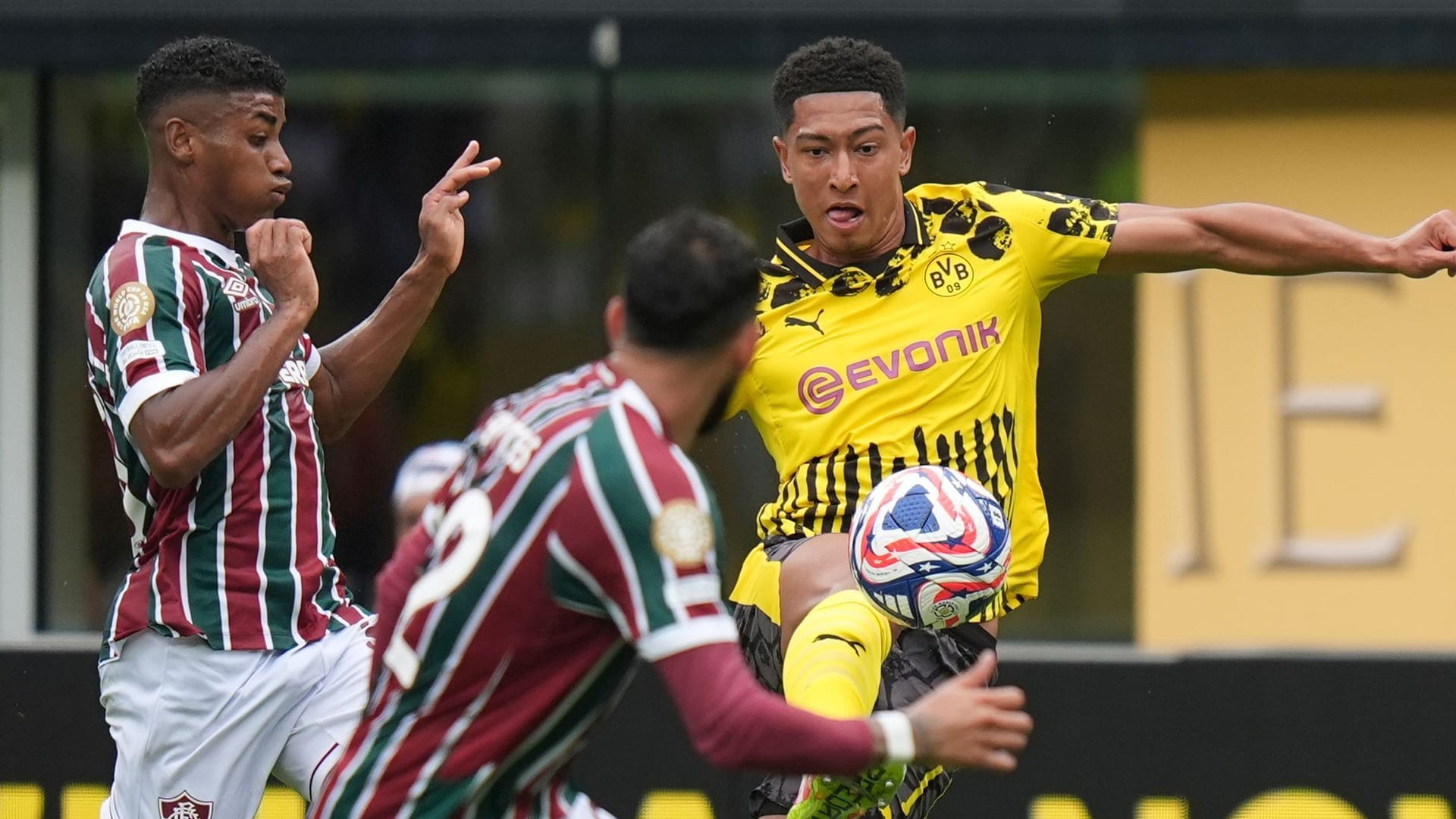 Jobe Bellingham: Er gab gegen Fluminense sein BVB-Debüt.