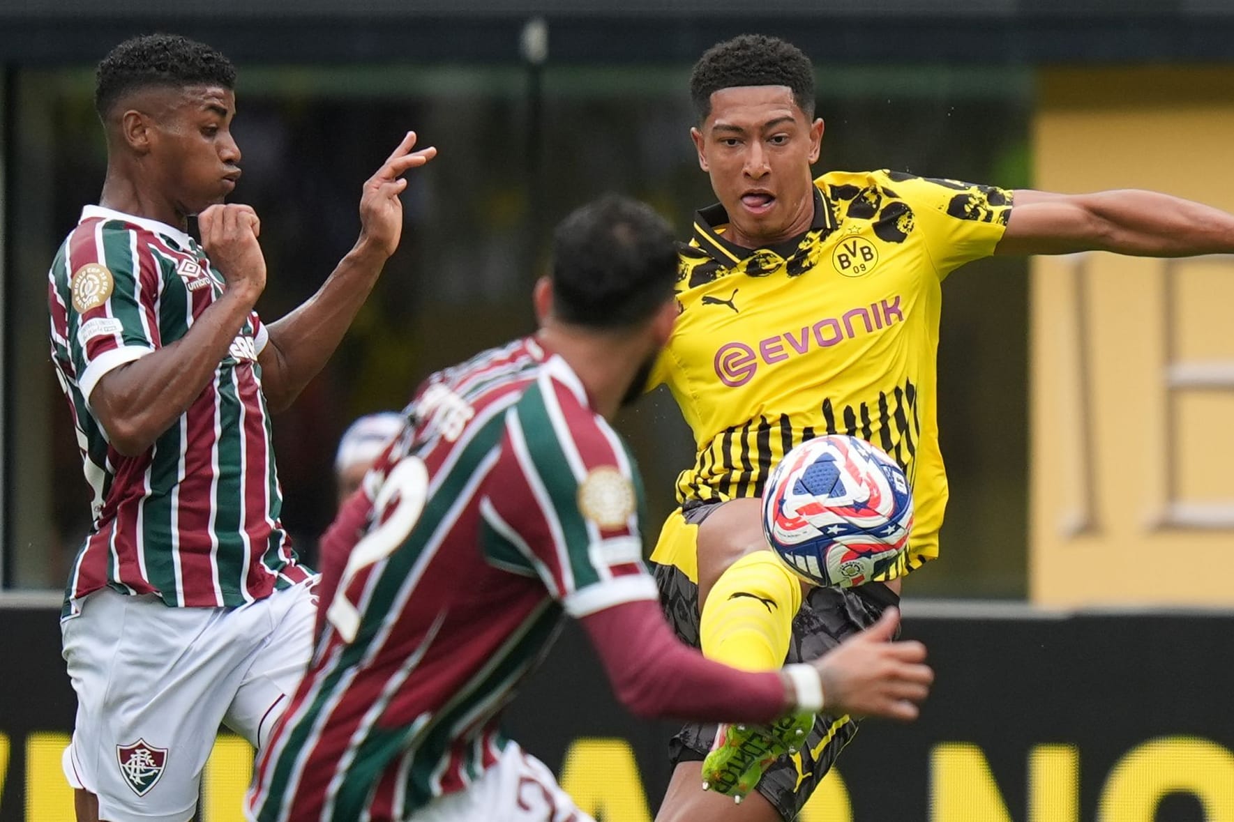 Jobe Bellingham: Er gab gegen Fluminense sein BVB-Debüt.