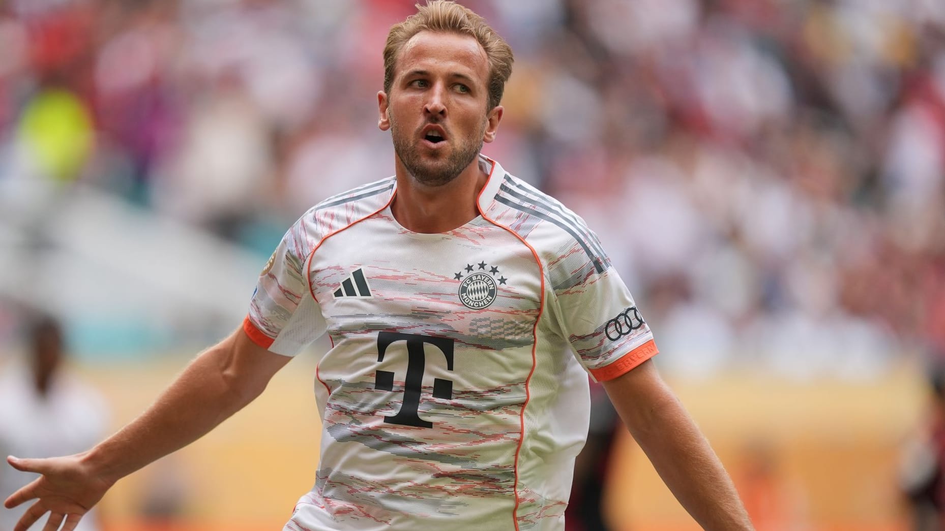 Harry Kane feiert sein Tor zum 2:0 gegen Flamengo: Die Klub-WM spült einiges an Geld in die Kassen des Rekordmeisters.