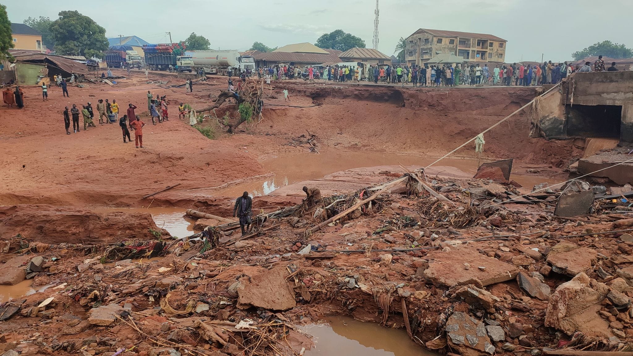 Überschwemmungen in Nigeria