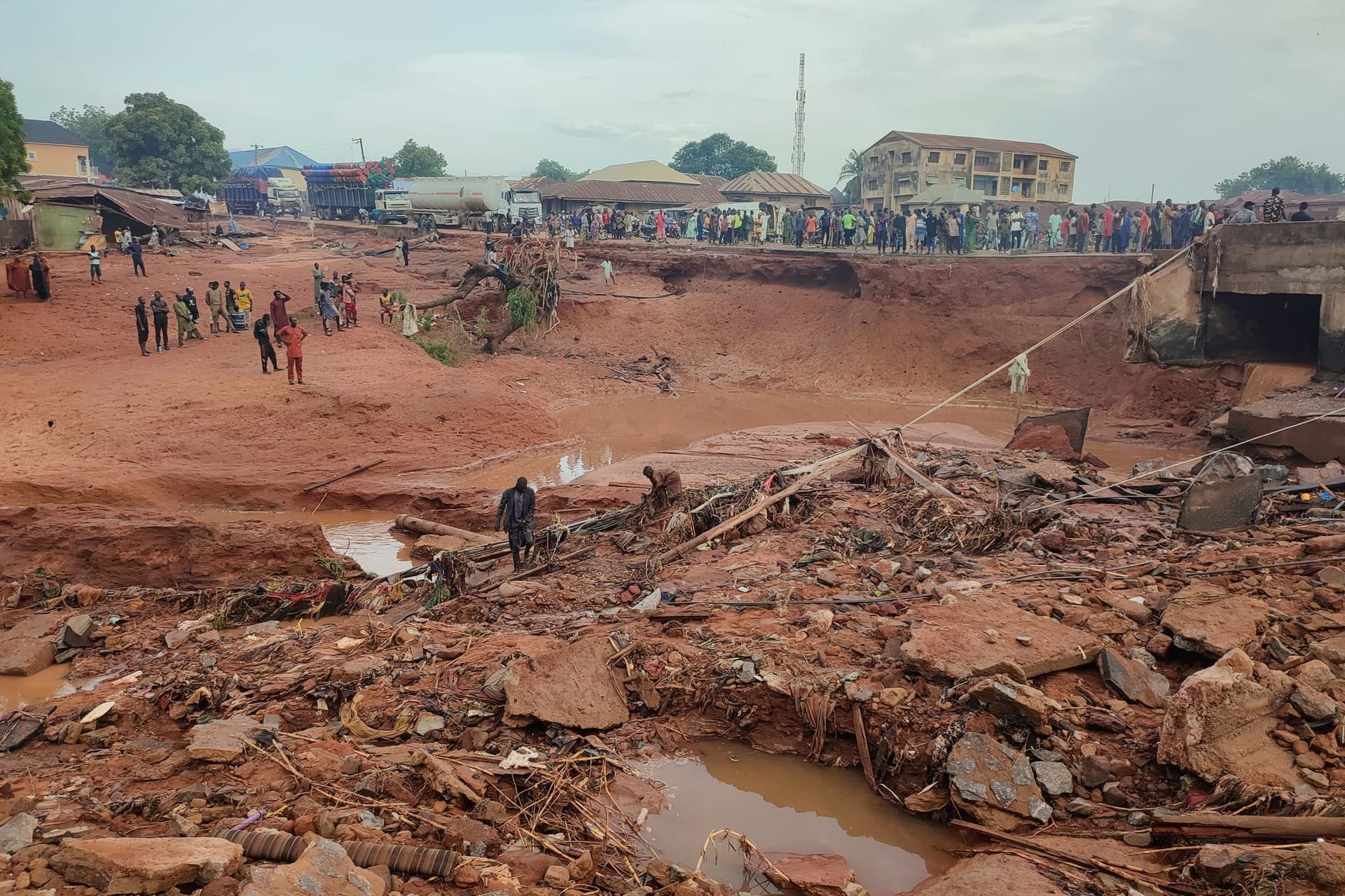 Überschwemmungen in Nigeria Überschwemmungen in Nigeria