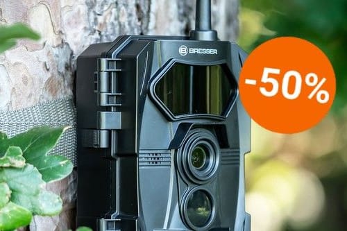 Beim Discounter Aldi ist aktuell eine Wildkamera von Bresser zum Tiefpreis im Angebot.