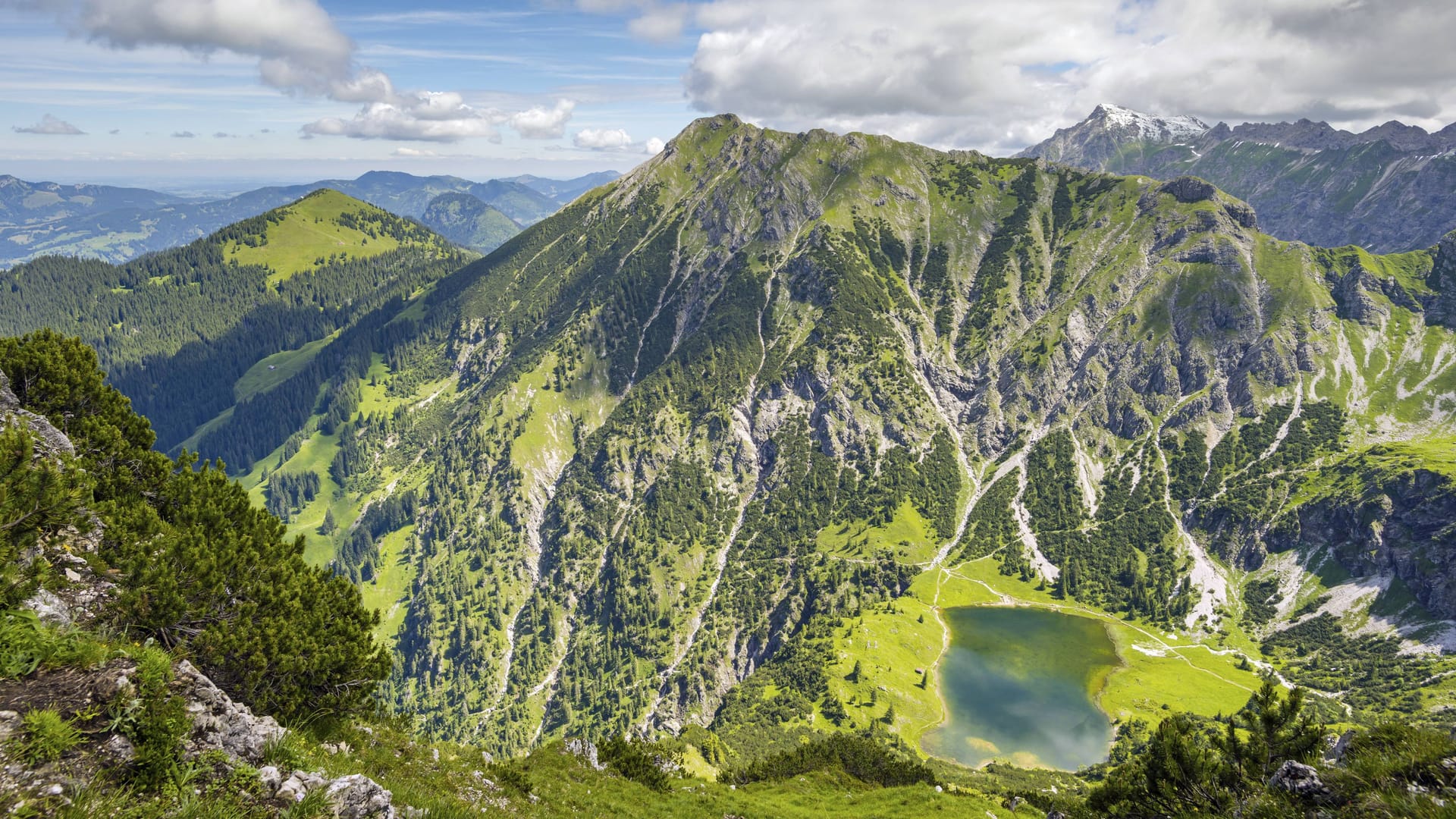 Entschenkopf in den Allgäuer Alpen (Archivbild): Hier stürzte eine 41-Jährige in den Tod.