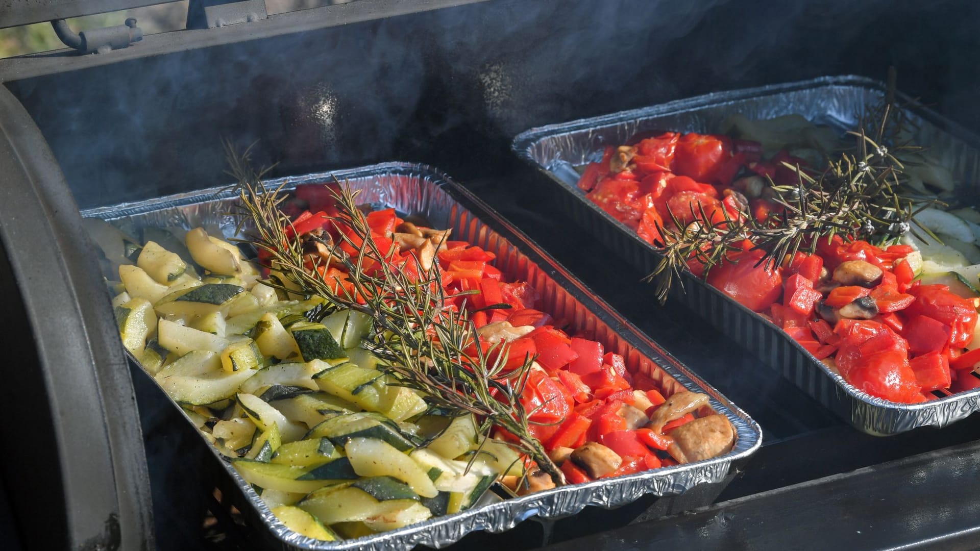 Gemüse auf dem Grill